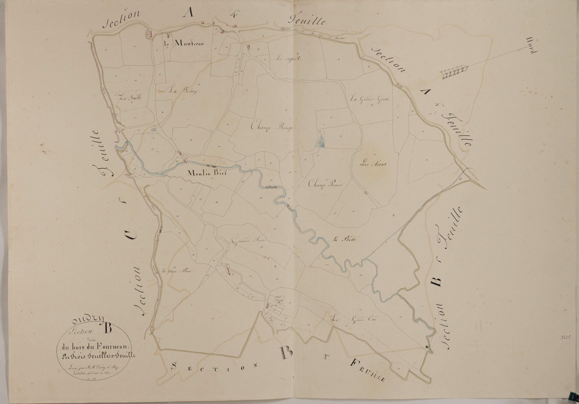 Oudry - LE BOIS DU FOURNEAU