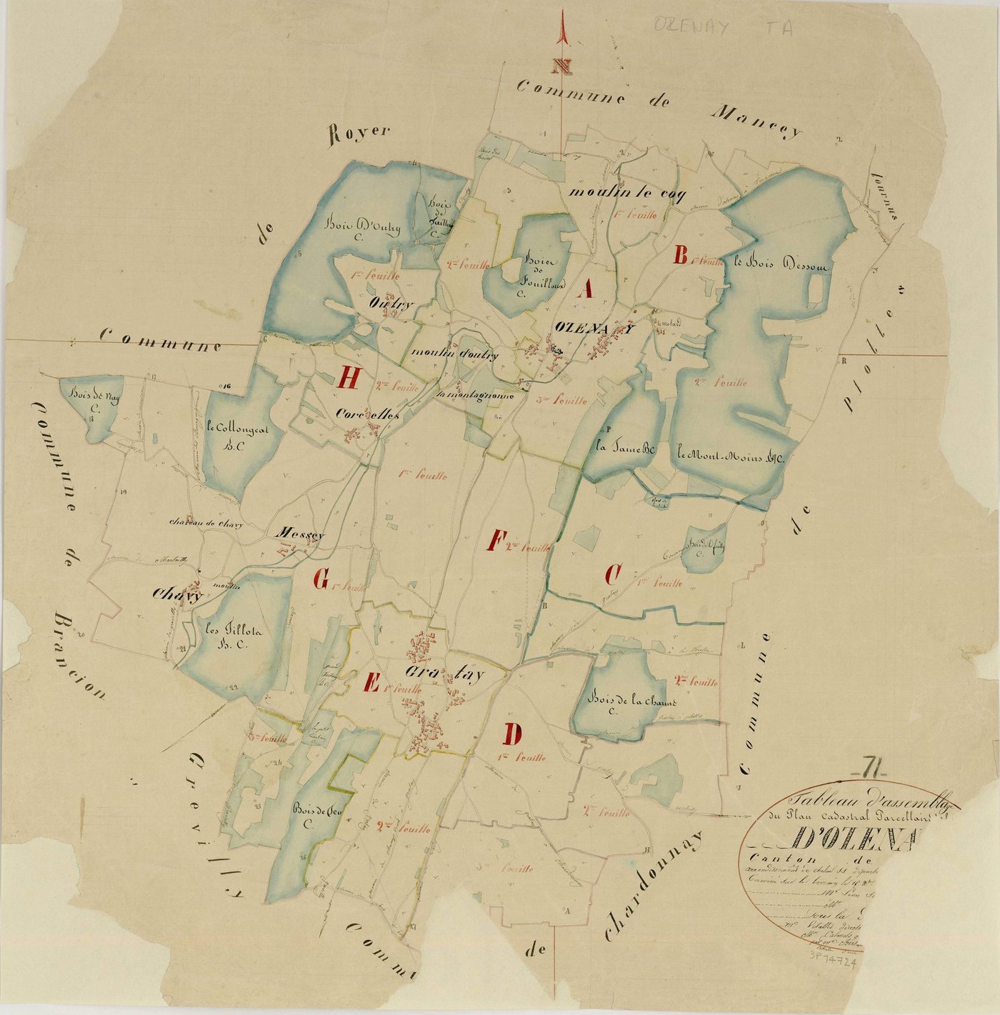 Ozenay - Toutes sections