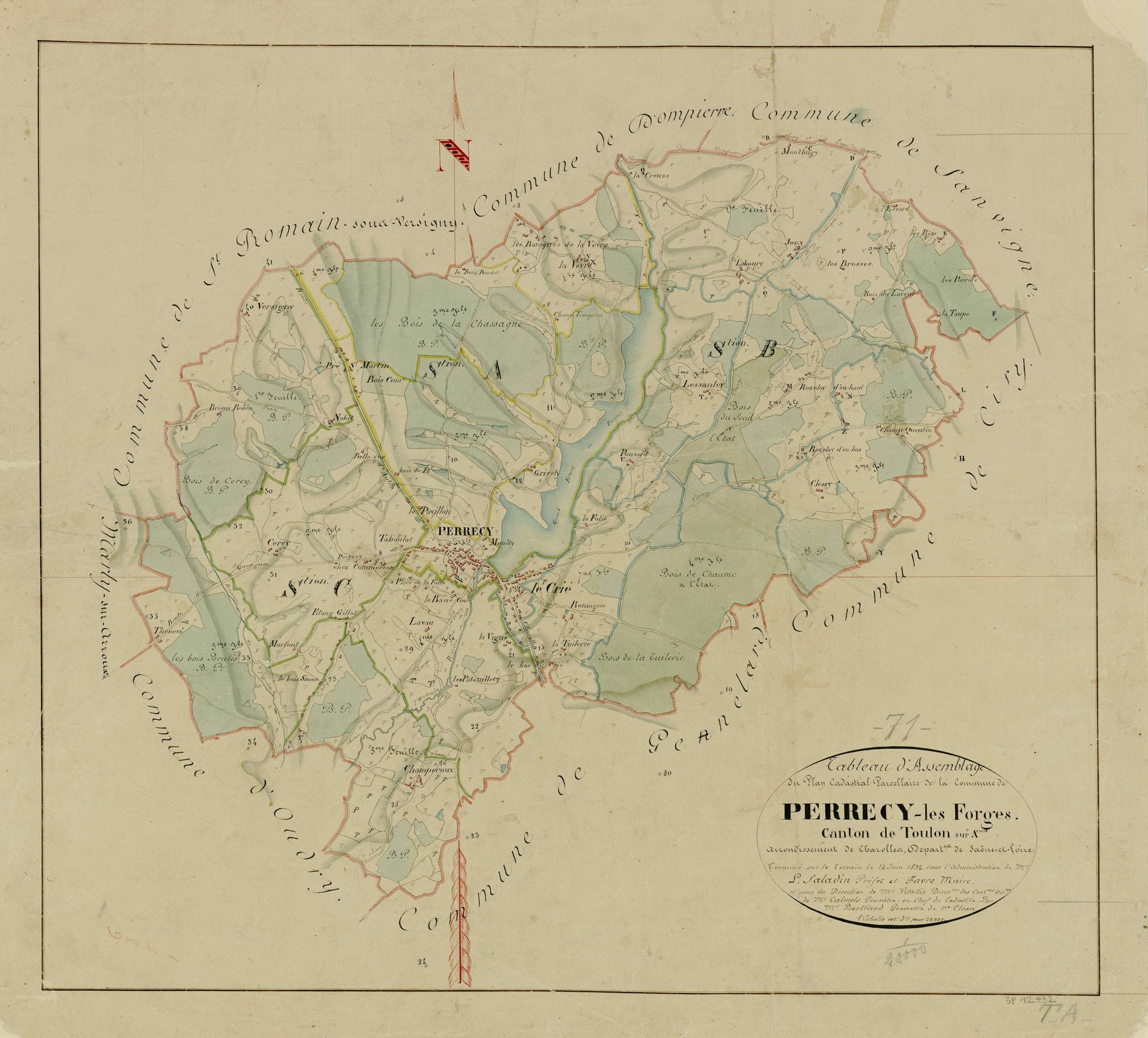 Perrecy-les-Forges - Toutes sections