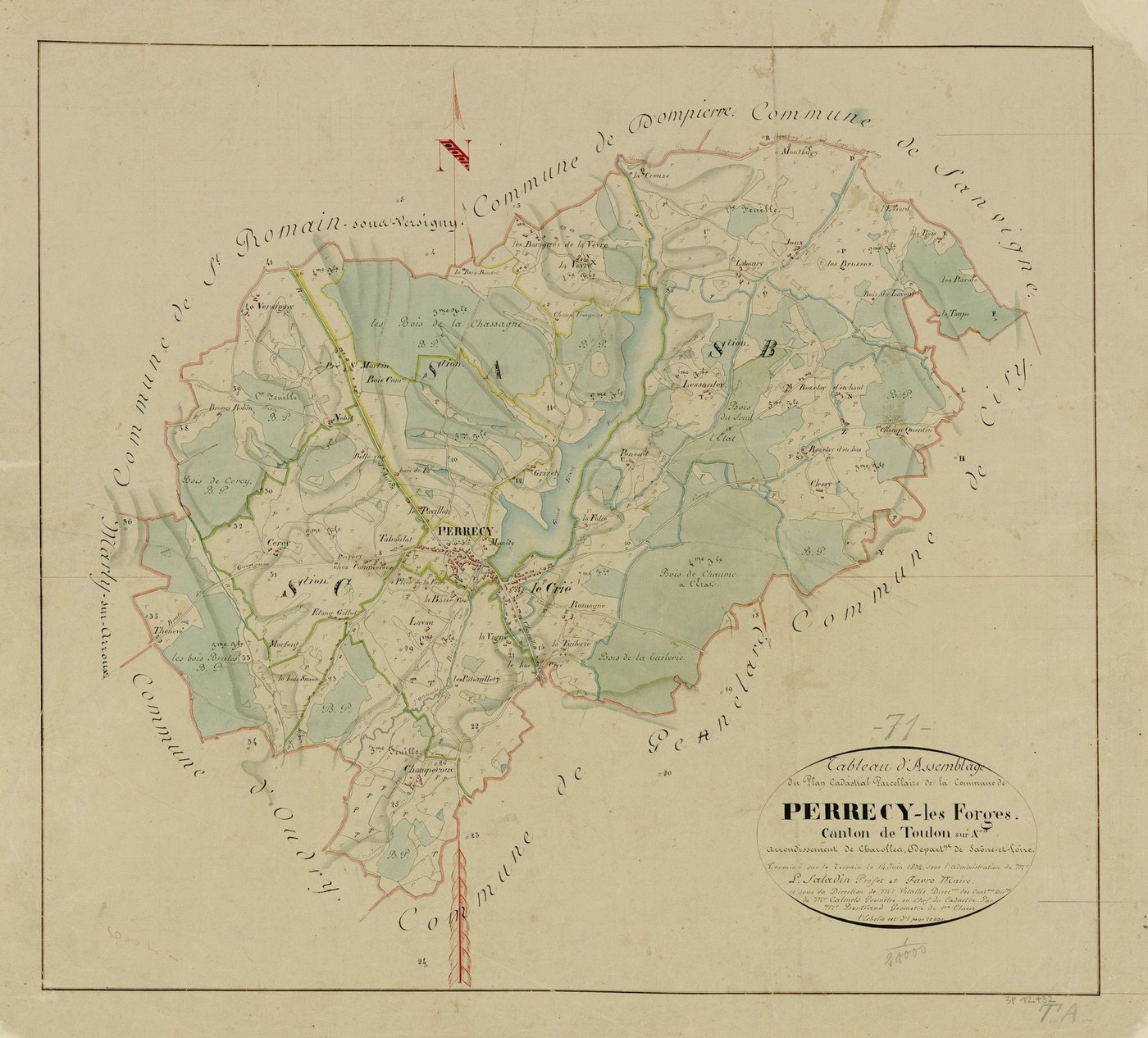 Perrecy-les-Forges - Toutes sections