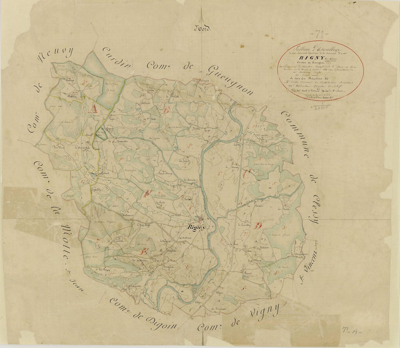 Rigny-sur-Arroux - Toutes sections