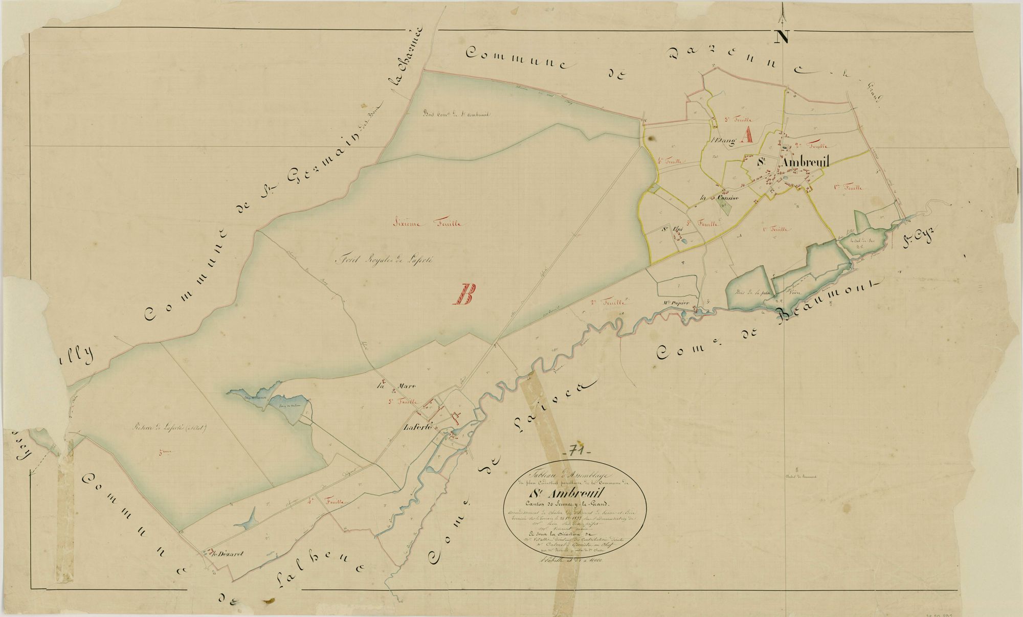 Saint-Ambreuil - Toutes sections