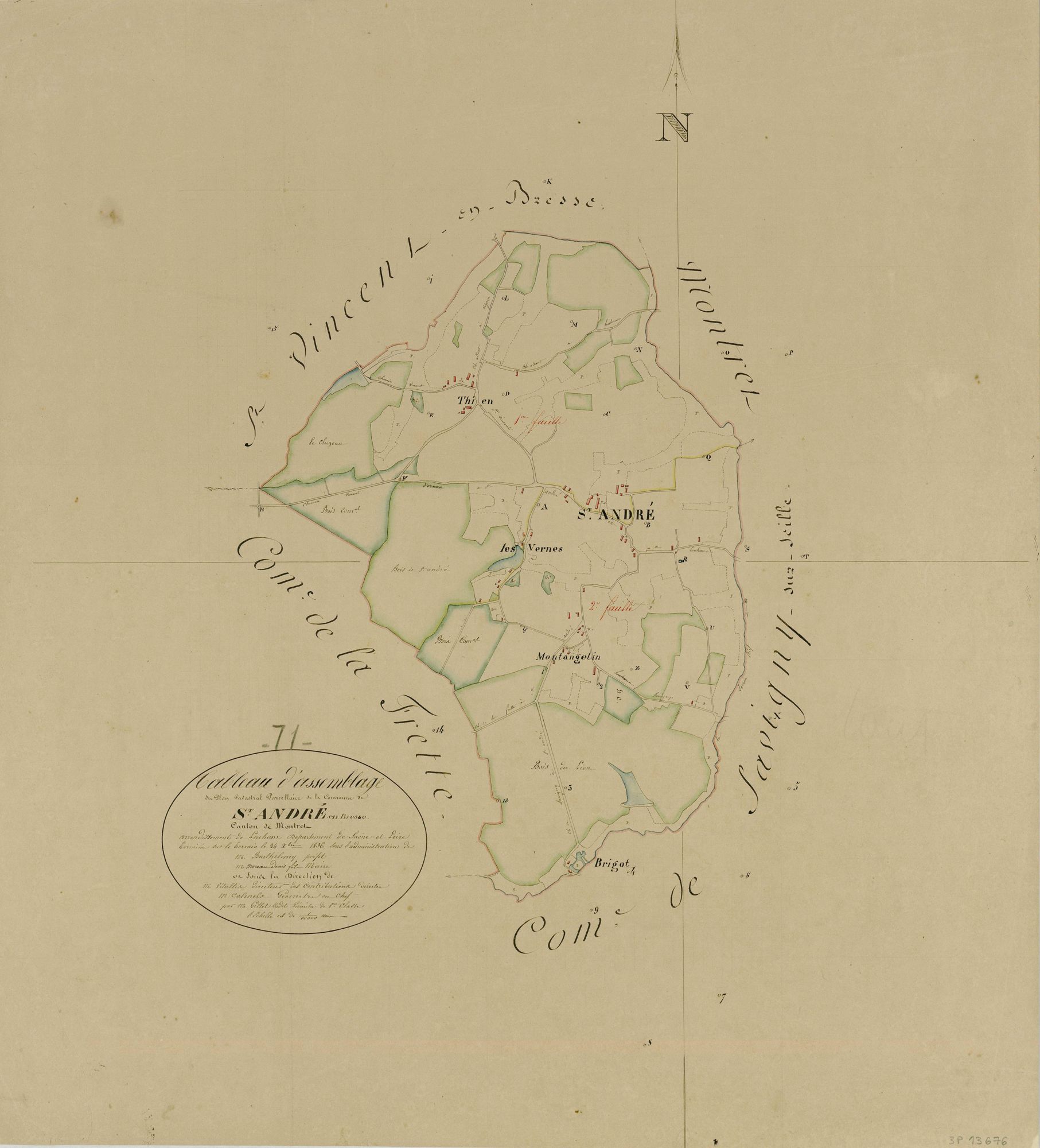 Saint-André-en-Bresse - Toutes sections