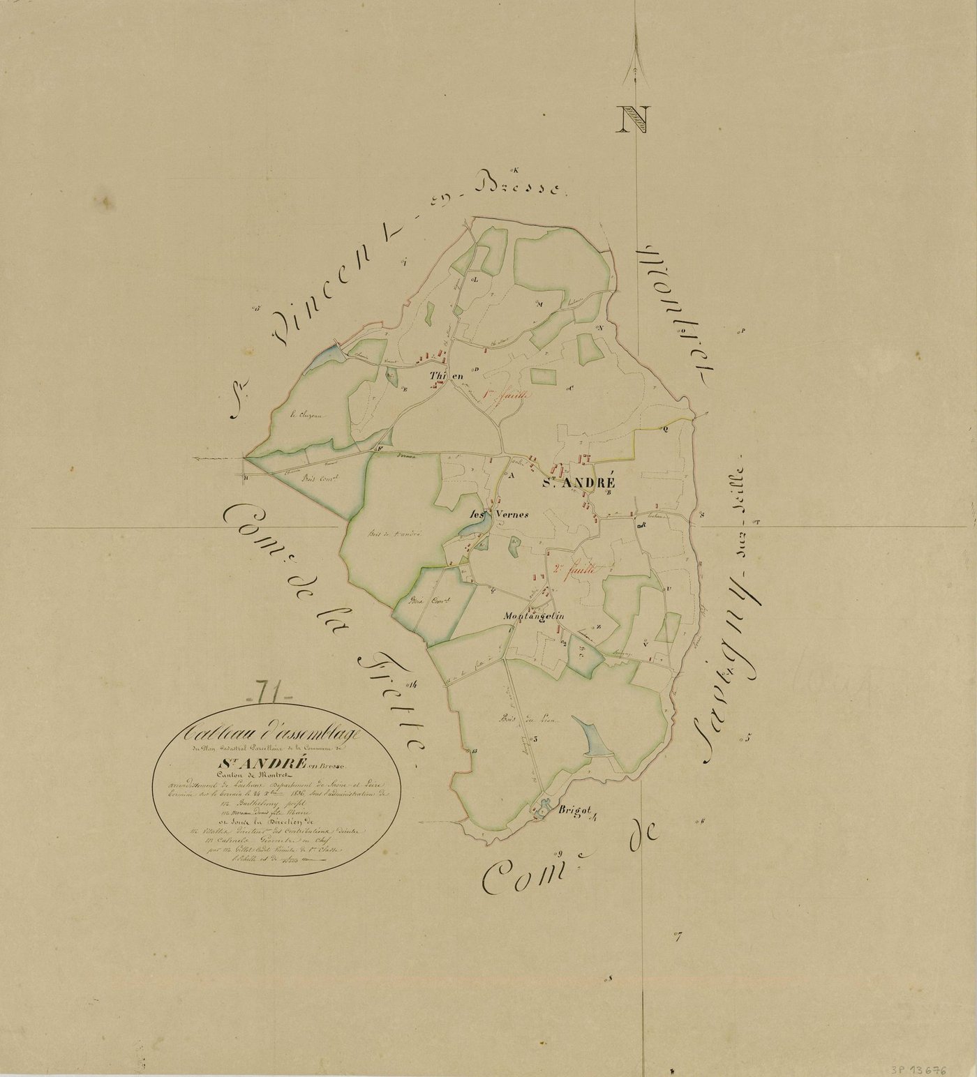 Saint-André-en-Bresse - Toutes sections