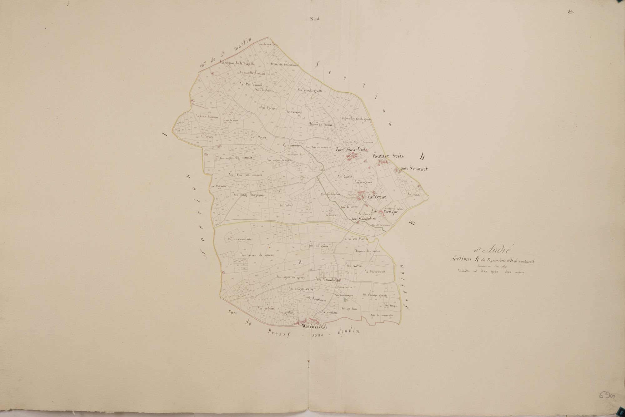 Saint-André-le-Désert - LE PAQUIER-SORIS, MARCHISEUIL
