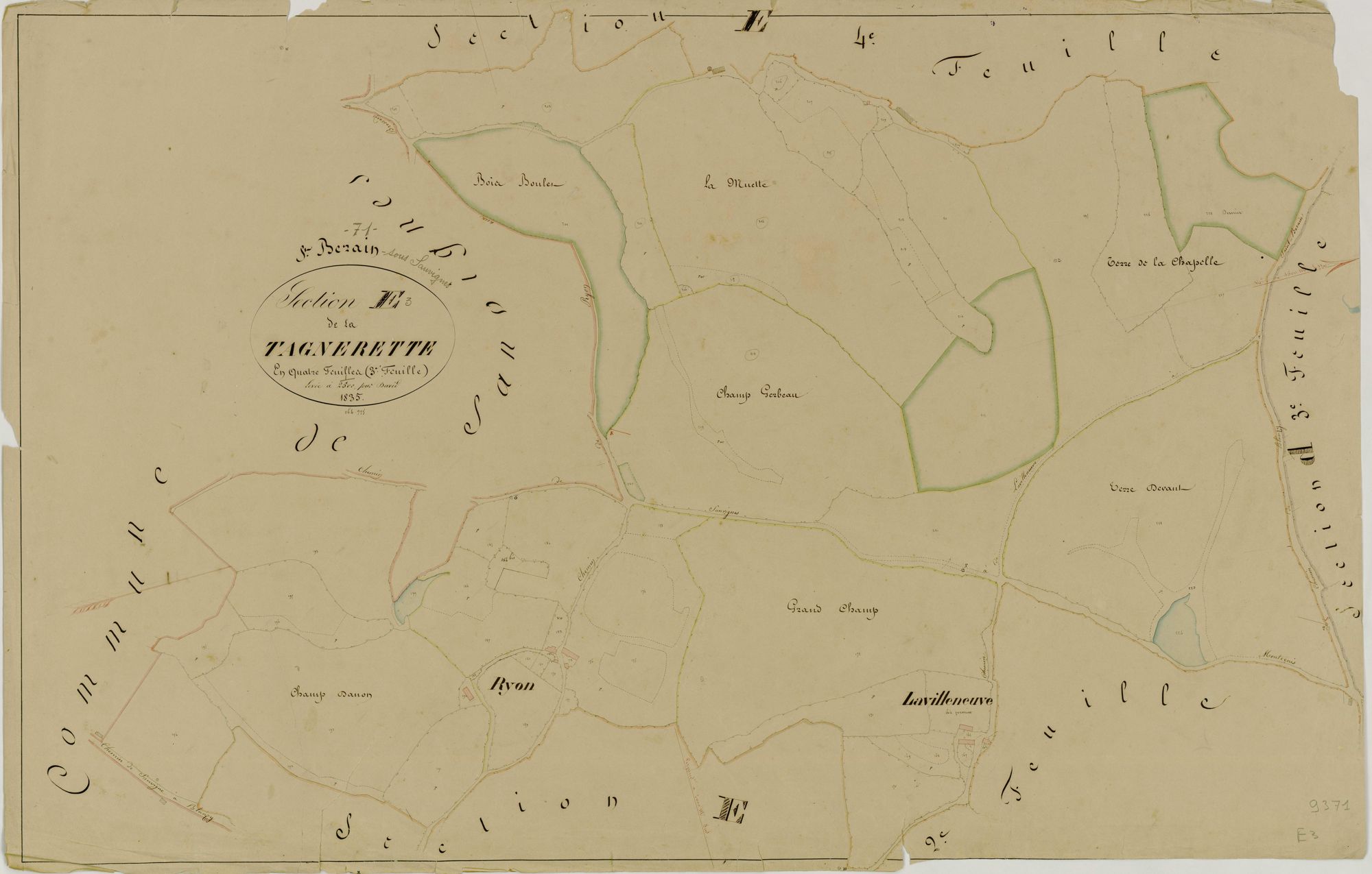 Saint-Bérain-sous-Sanvignes - LA TAGNERETTE
