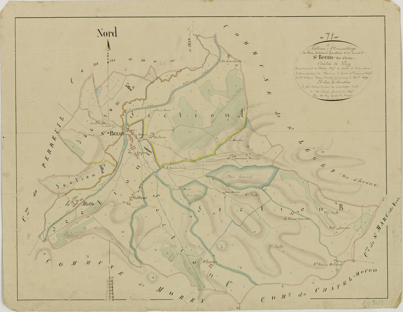 Saint-Bérain-sur-Dheune - Toutes sections