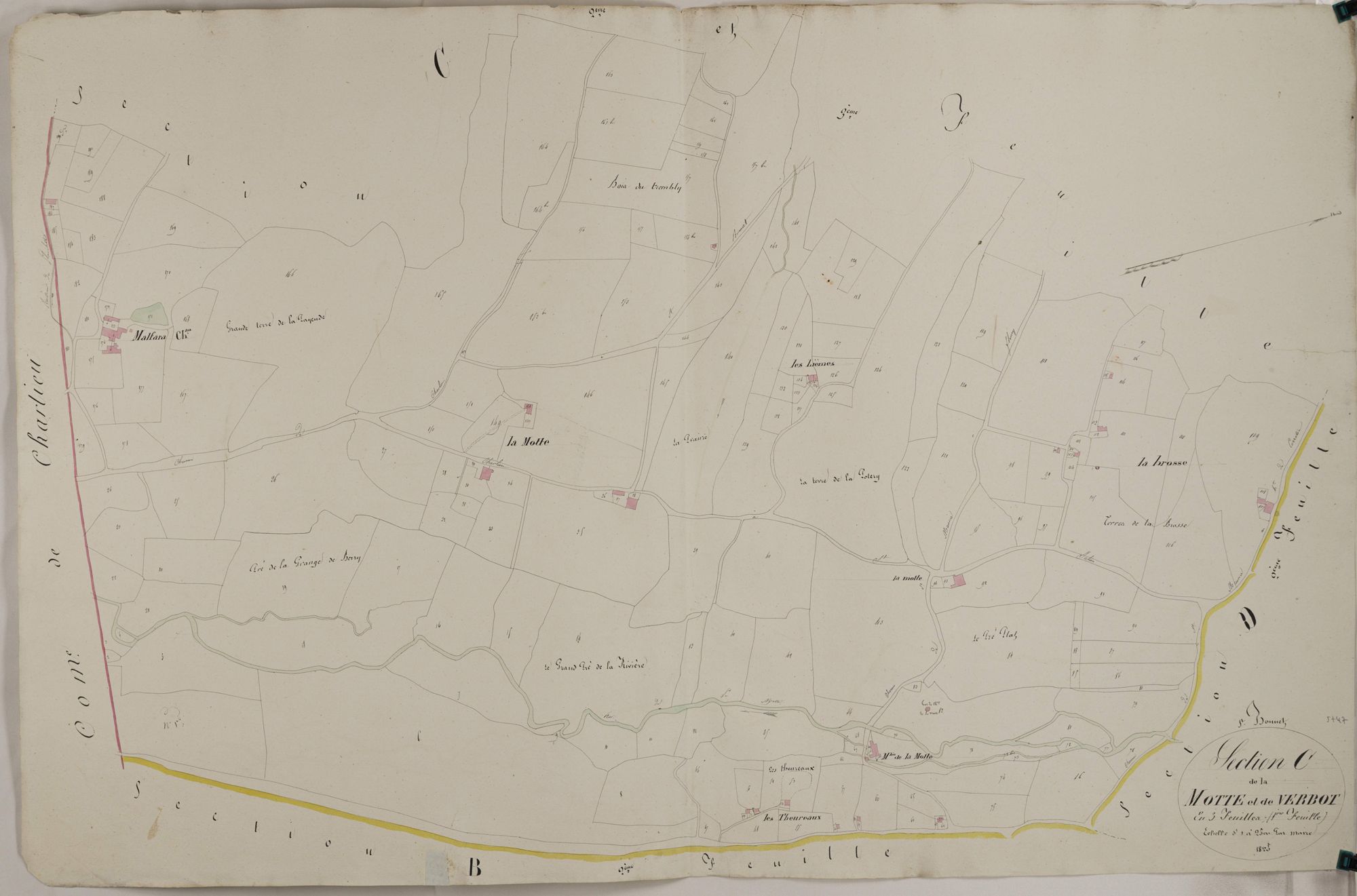 Saint-Bonnet-de-Cray - LA MOTTE, VERBOT