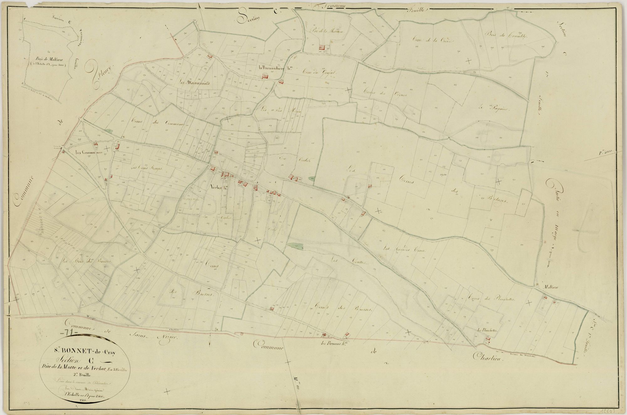Saint-Bonnet-de-Cray - LA MOTTE, VERBOT