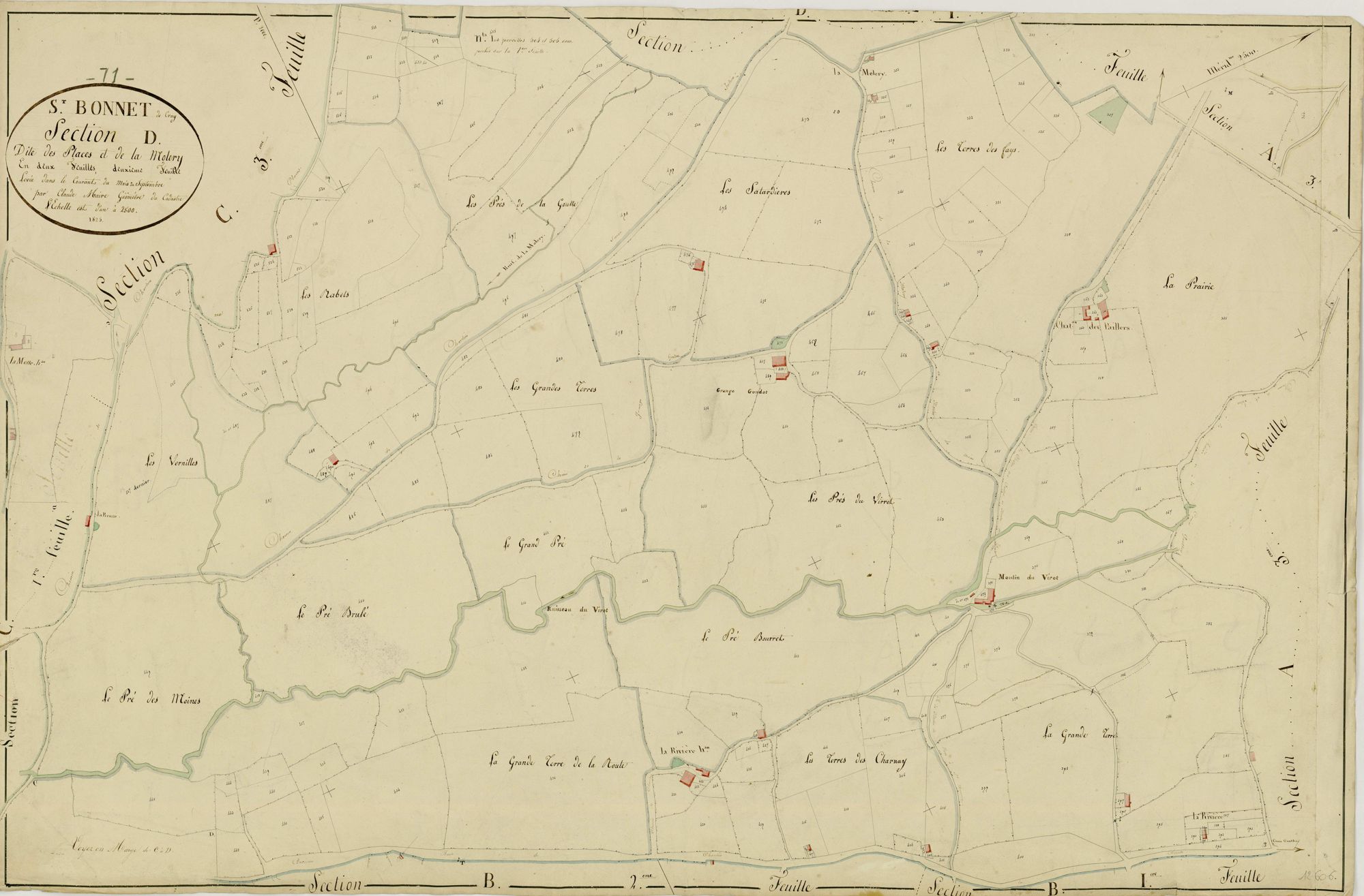 Saint-Bonnet-de-Cray - LES PLACES, LA MOLERY