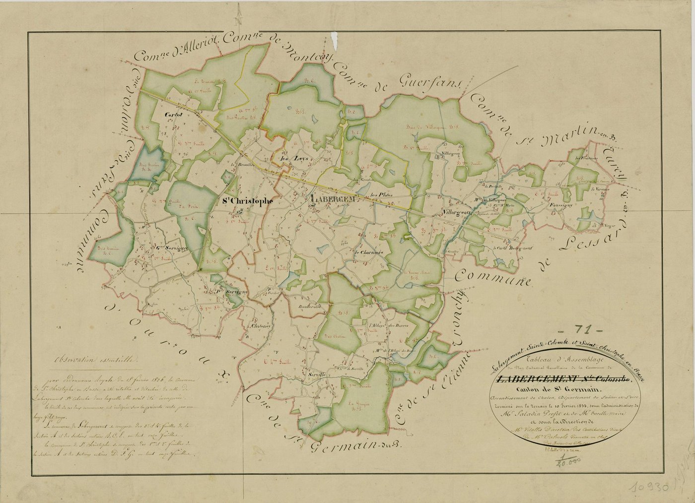 Saint-Christophe-en-Bresse - Toutes sections