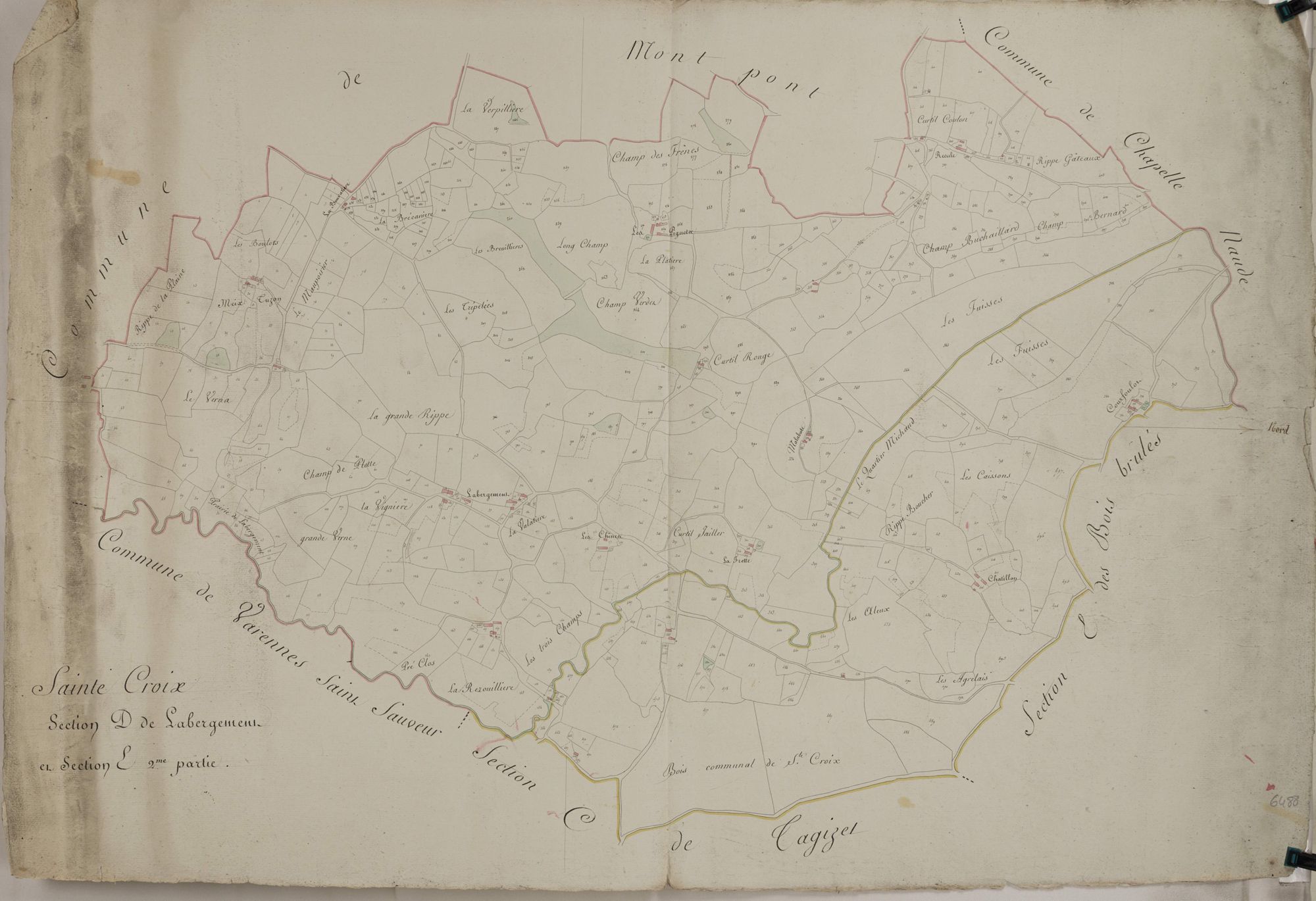 Sainte-Croix - L'ABERGEMENT, LES BOIS BRULÉS