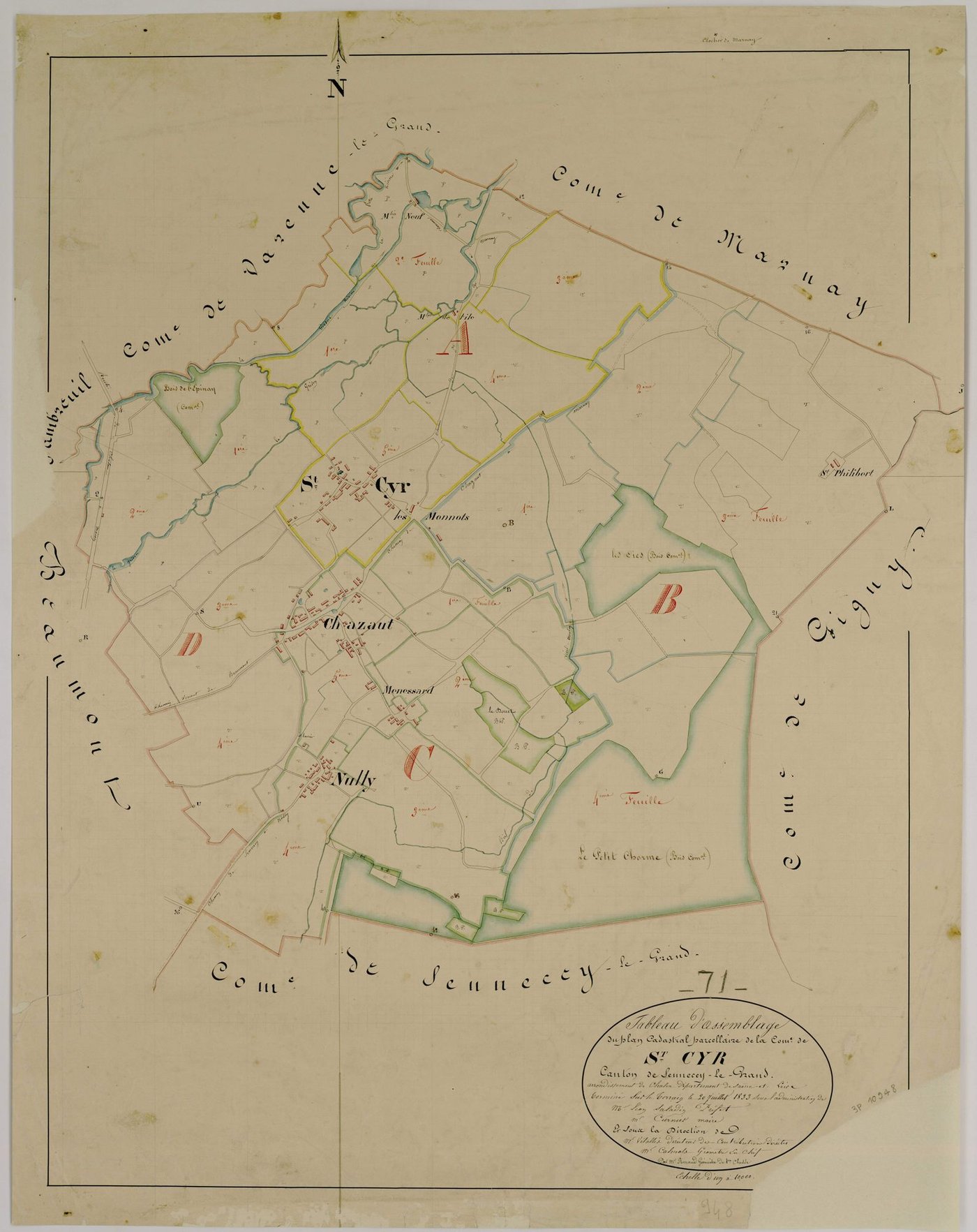 Saint-Cyr - Toutes sections