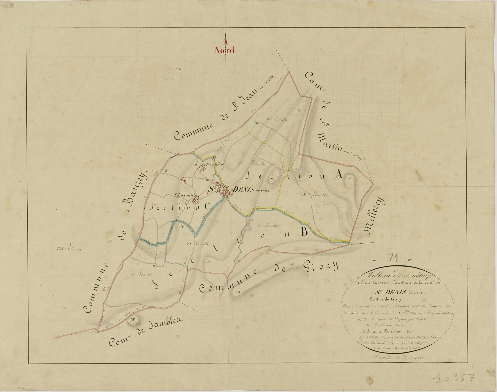 Saint-Denis-de-Vaux - Toutes sections