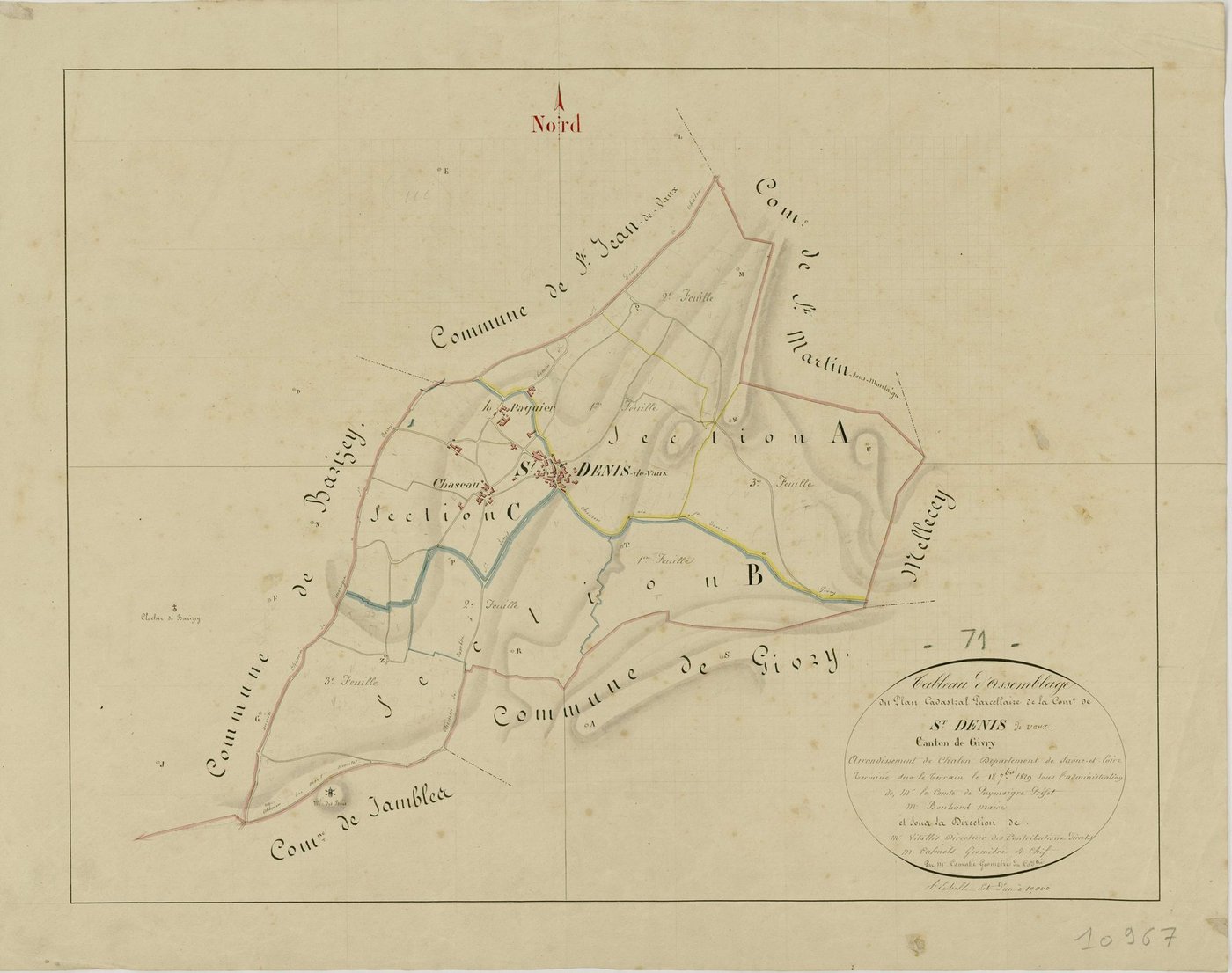 Saint-Denis-de-Vaux - Toutes sections
