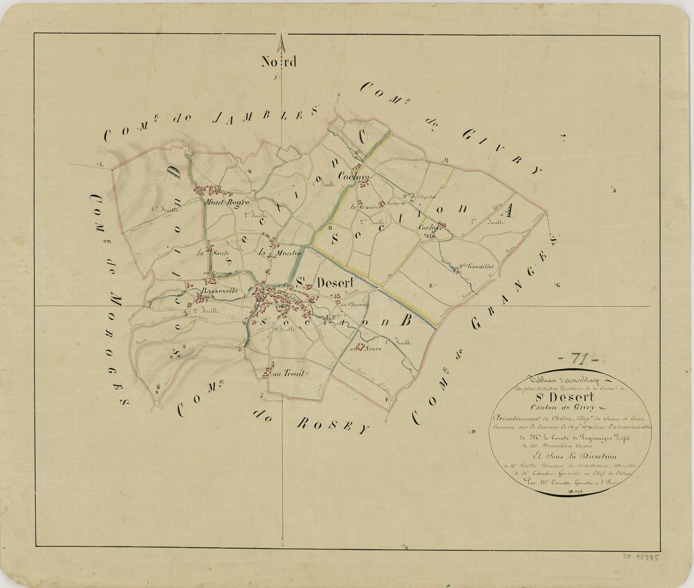 Saint-Désert - Toutes sections