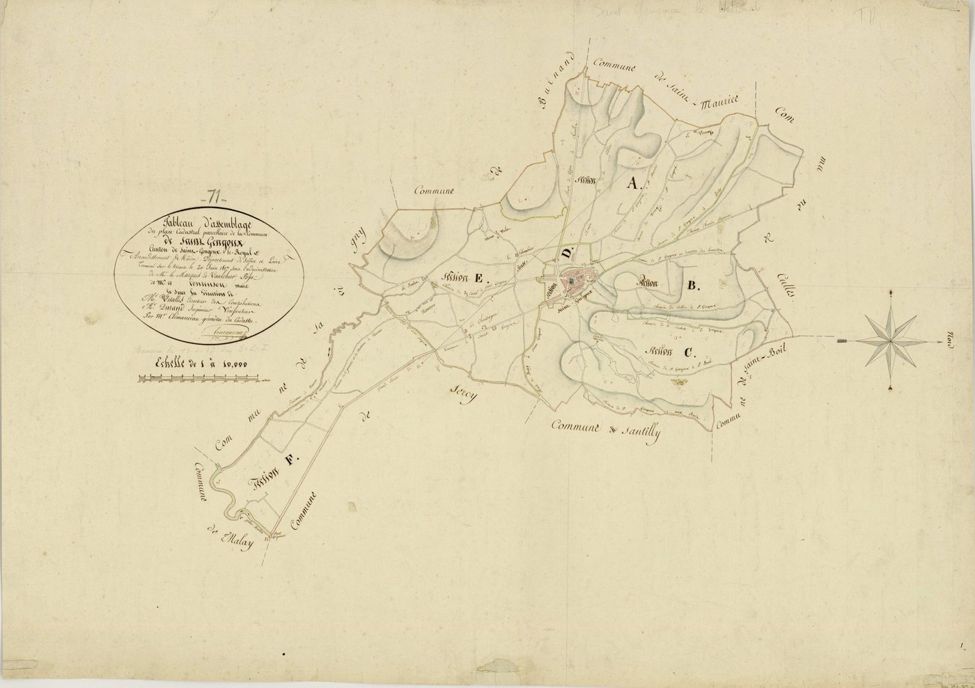 Saint-Gengoux-le-Royal - Toutes sections