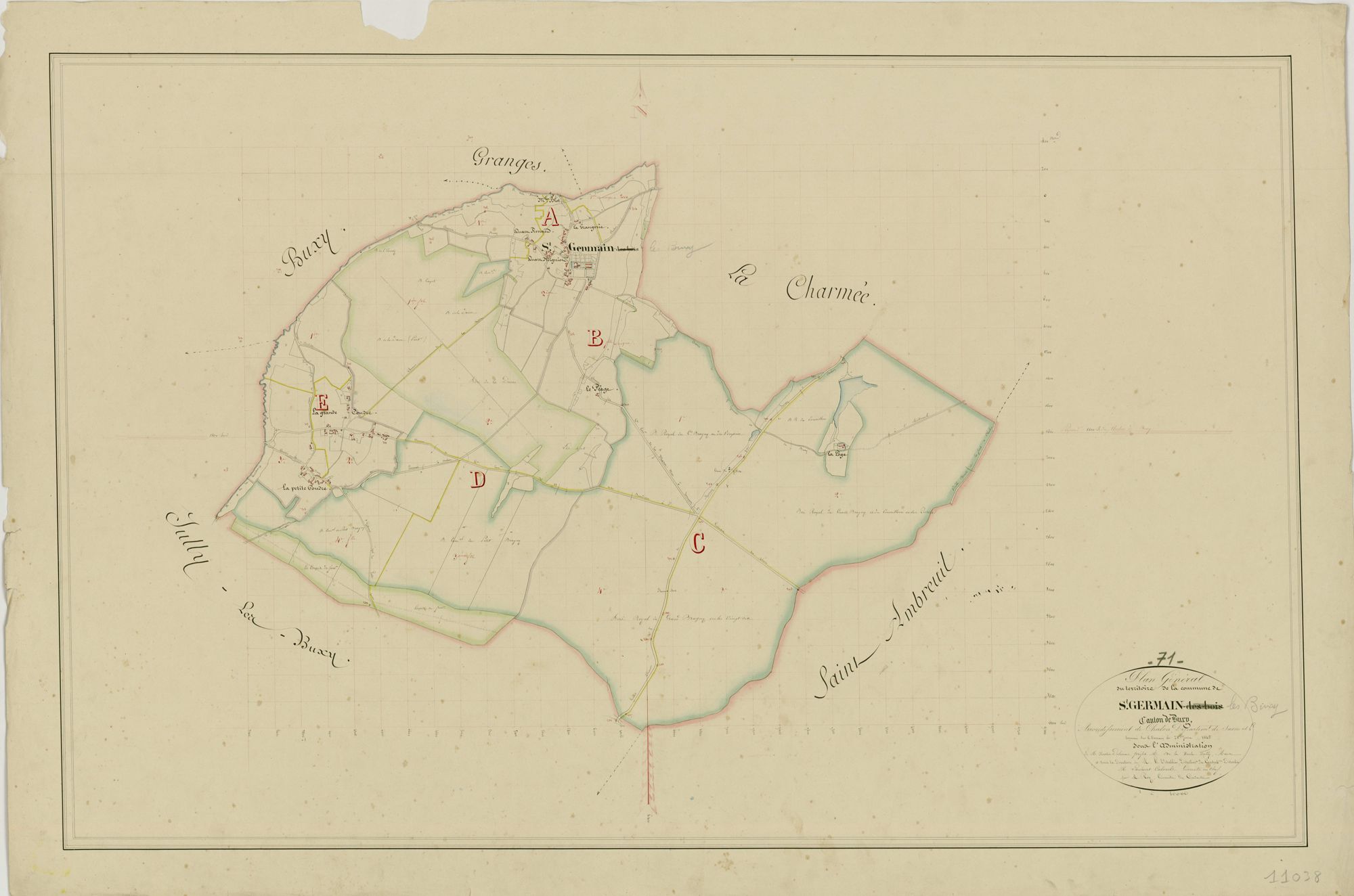 Saint-Germain-des-Bois - Toutes sections