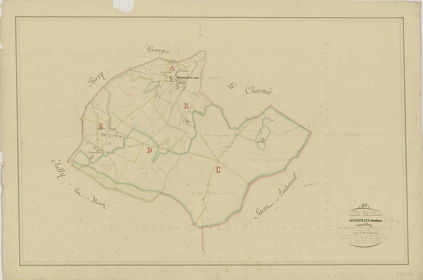 Saint-Germain-des-Bois - Toutes sections