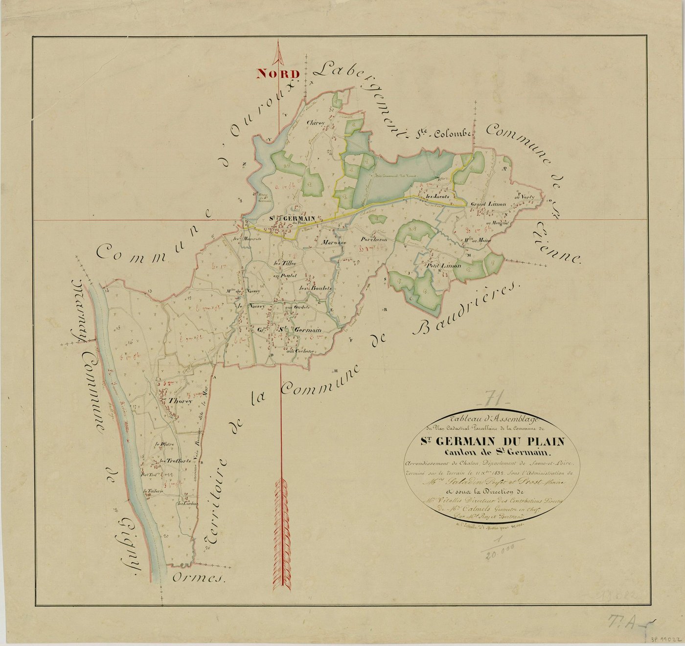 Saint-Germain-du-Plain - Toutes sections