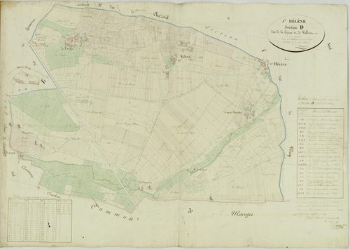 Sainte-Hélène - LA CREUZE ET VALLERAT