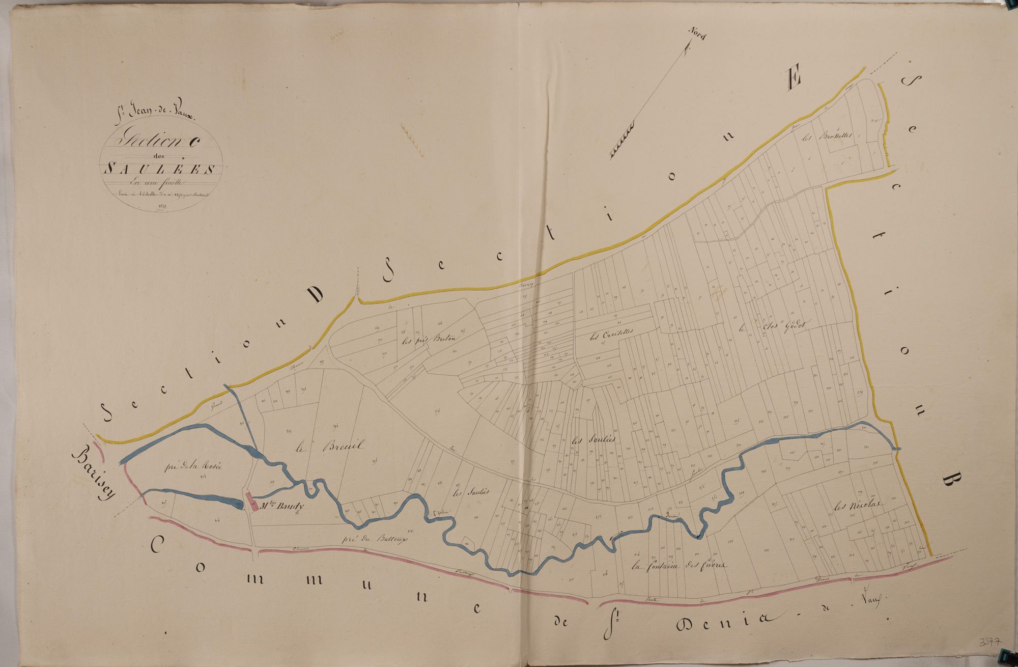 Saint-Jean-de-Vaux - LES SAULÉES