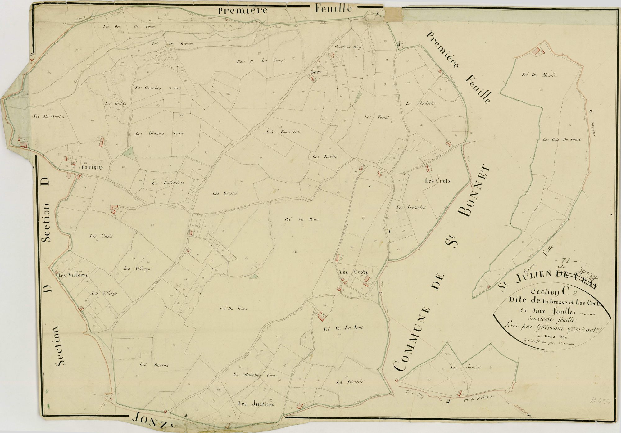 Saint-Julien-de-Jonzy - LA BROSSE ET LES CROTS