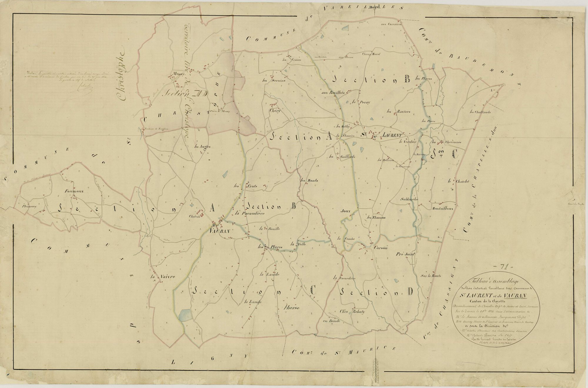 Saint-Laurent-en-Brionnais - Toutes sections