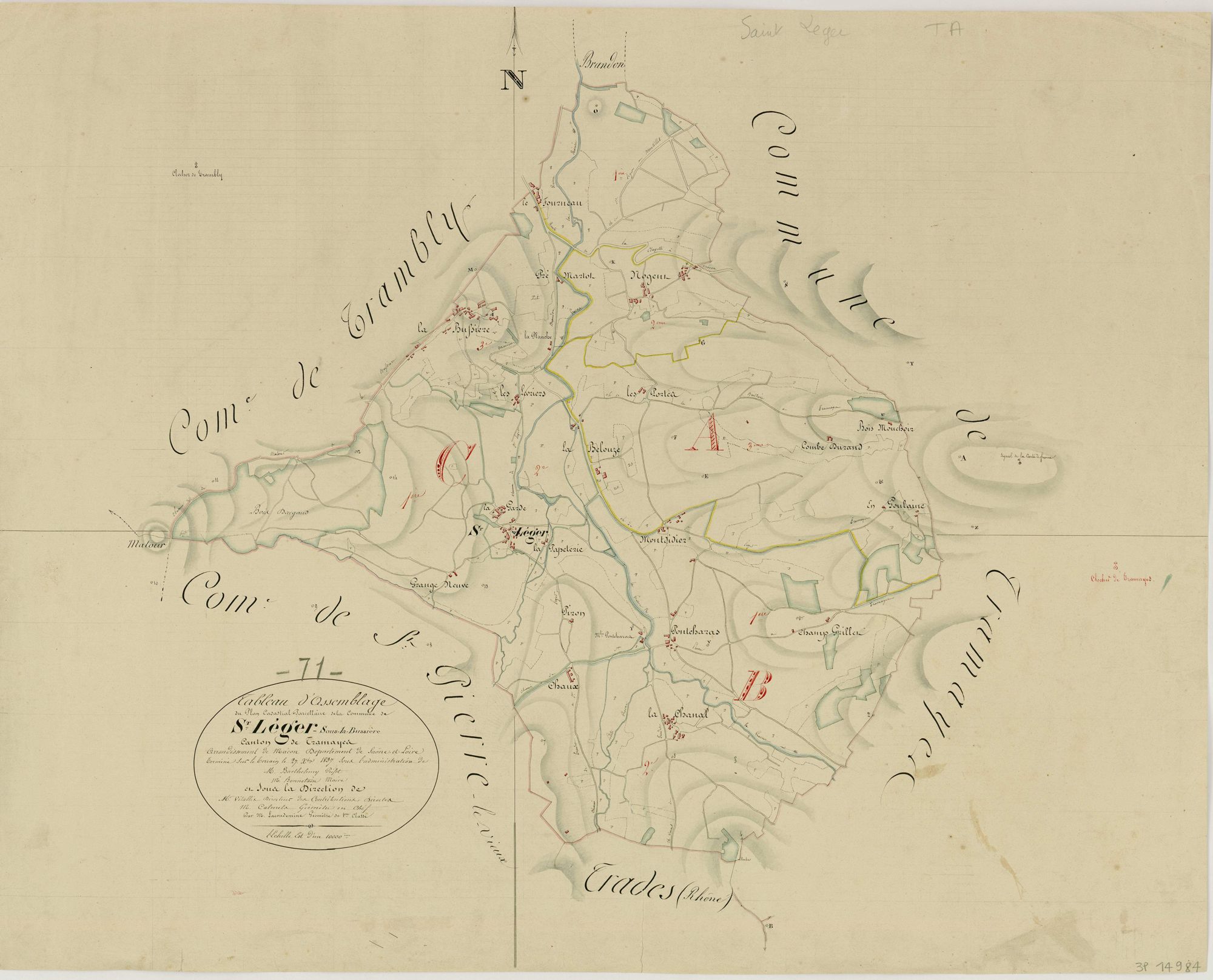 Saint-Léger-sous-la-Bussière - Toutes sections
