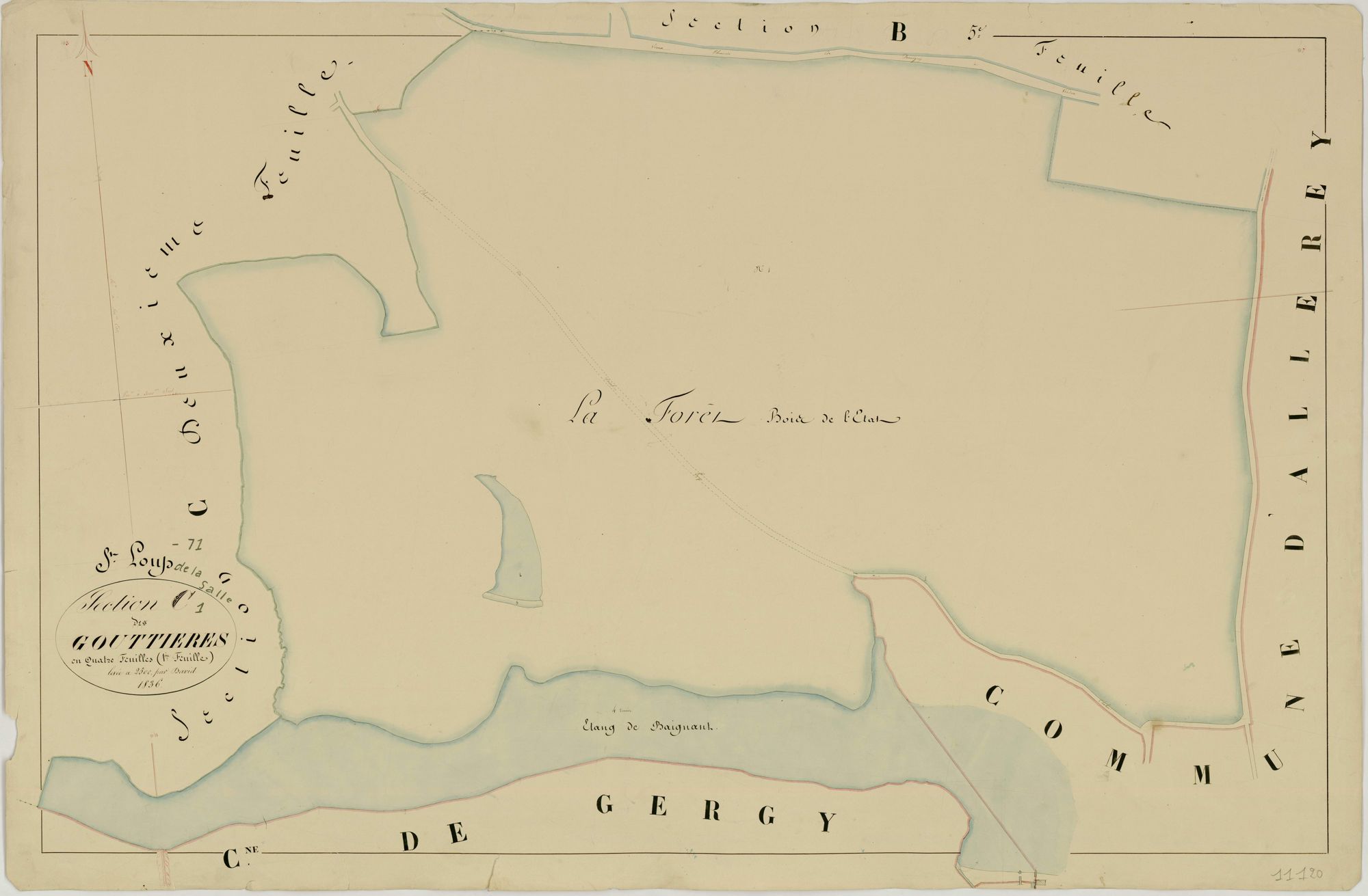 Saint-Loup-de-la-Salle - LES GOUTTIÈRES