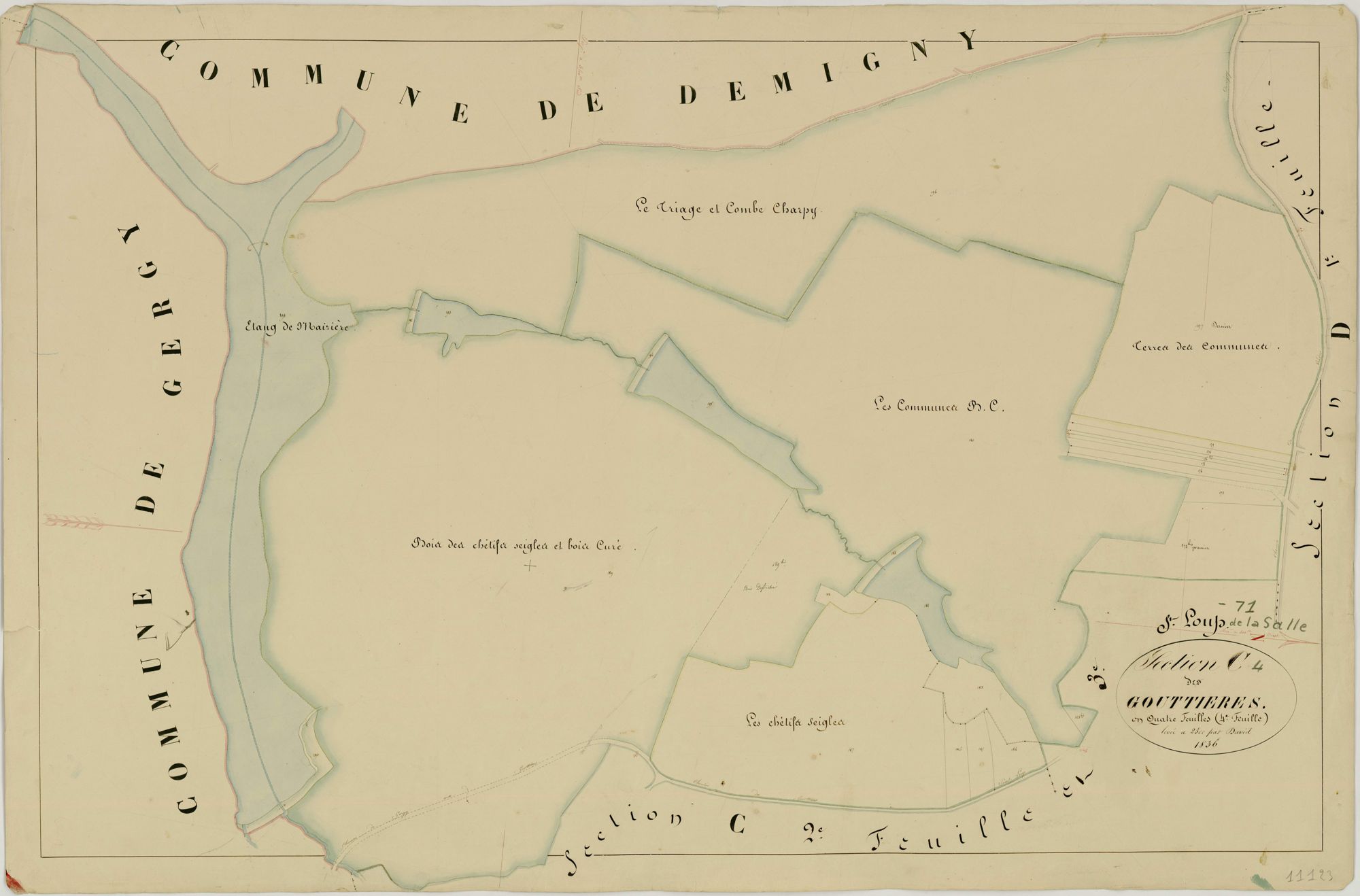 Saint-Loup-de-la-Salle - LES GOUTTIÈRES