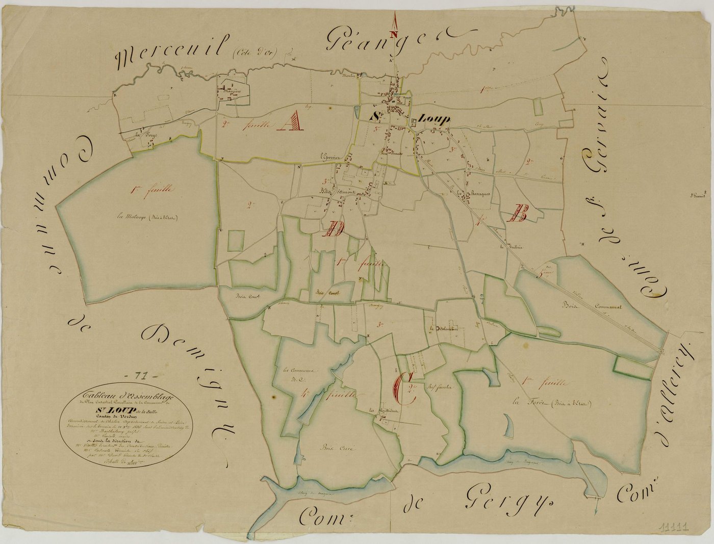 Saint-Loup-de-la-Salle - Toutes sections