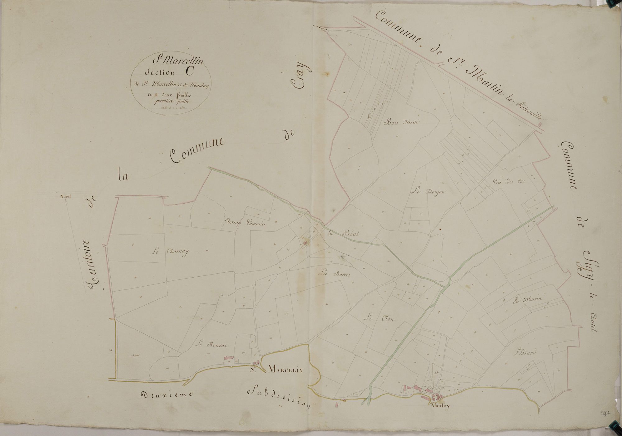 Saint-Marcelin - SAINT-MARCELLIN, MAULNY