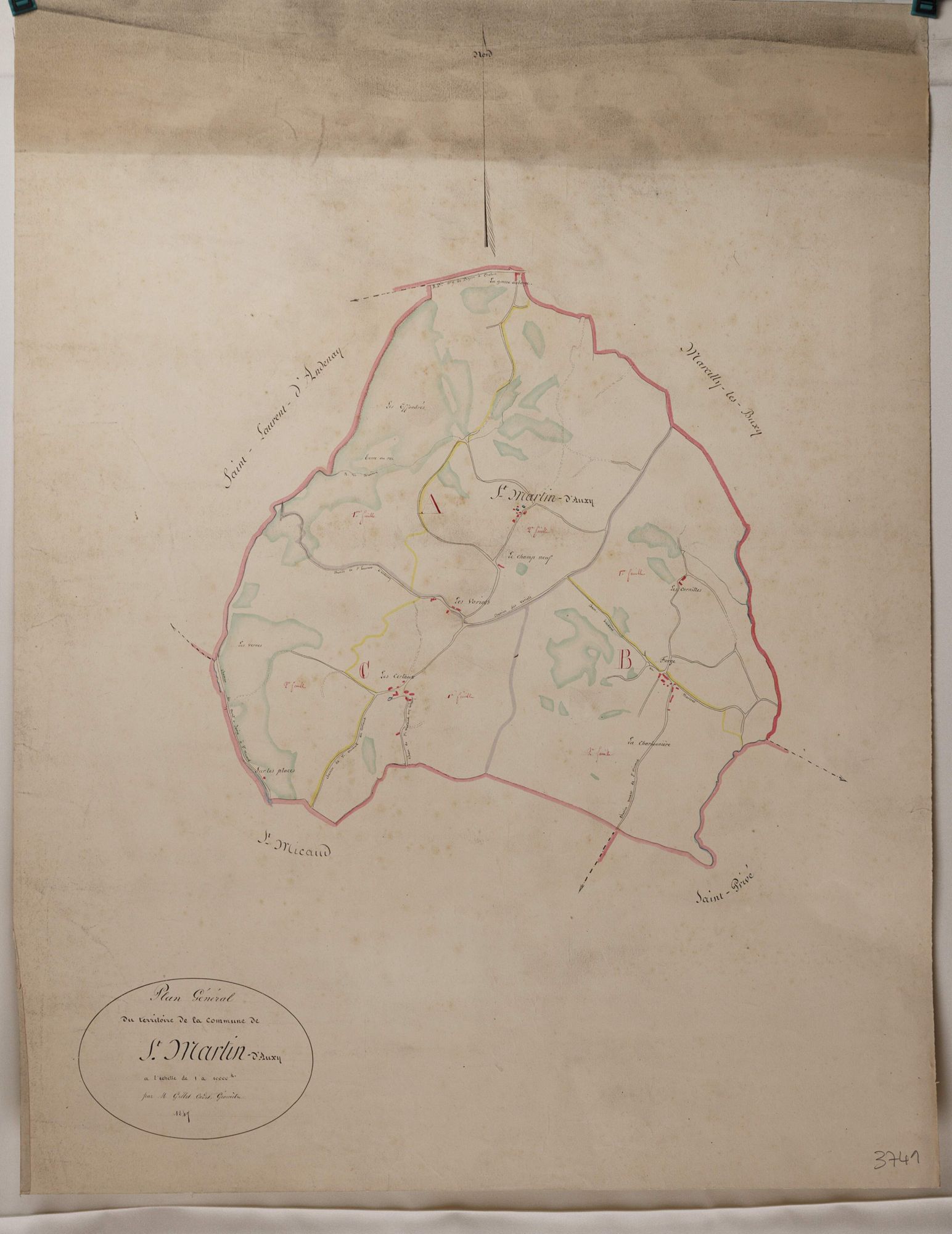 Saint-Martin-d'Auxy - Toutes sections