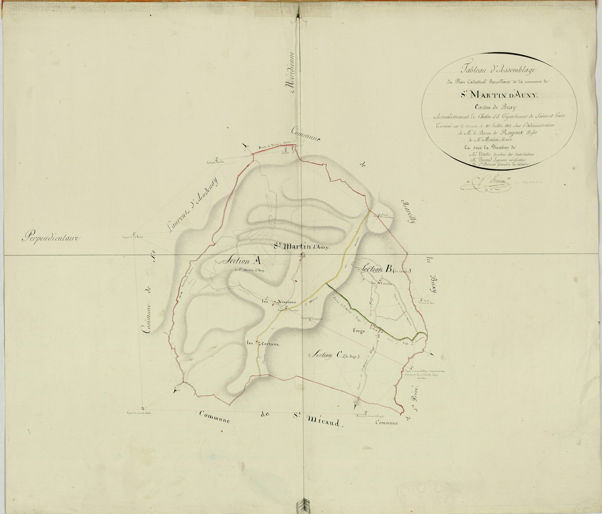 Saint-Martin-d'Auxy - Toutes sections
