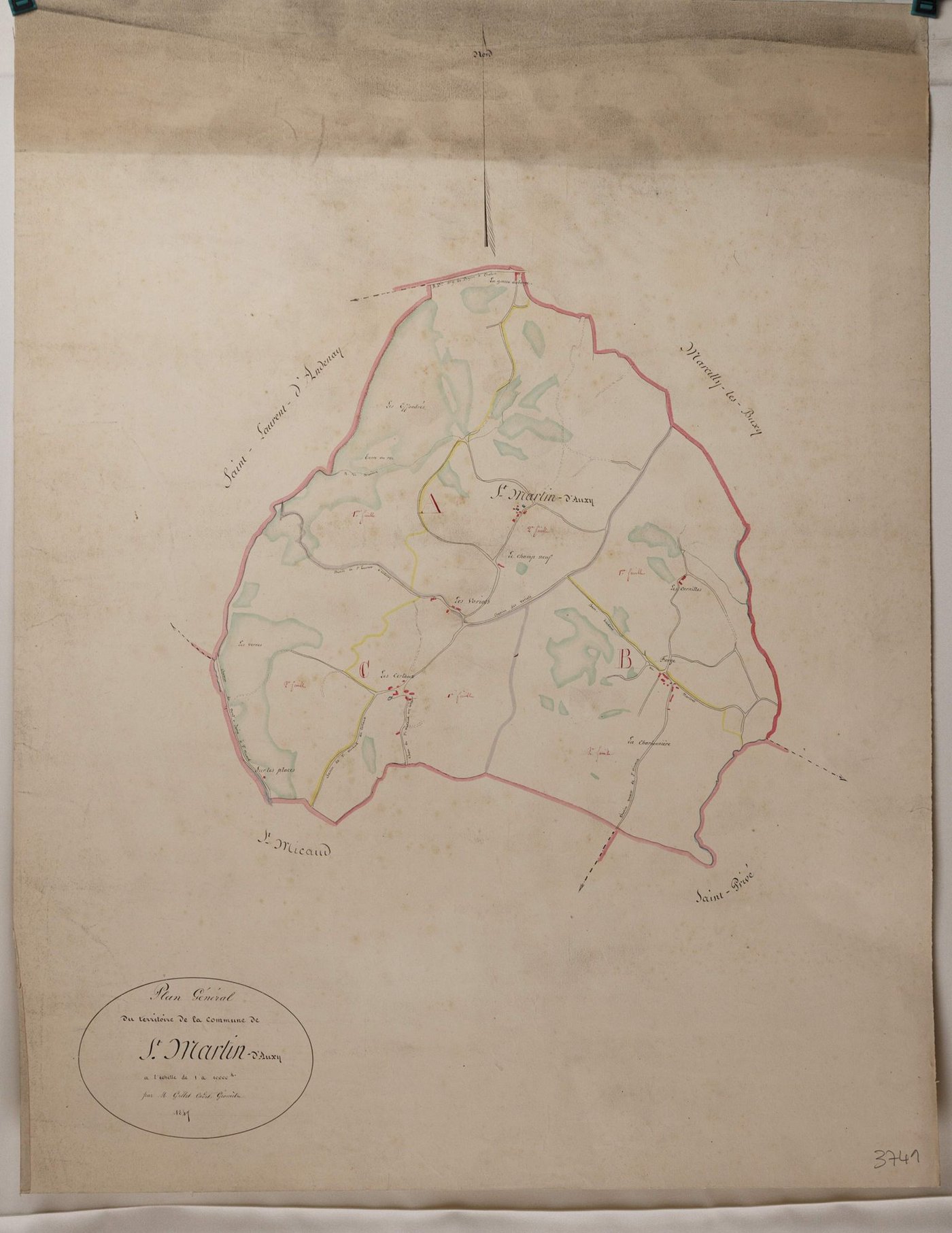 Saint-Martin-d'Auxy - Toutes sections