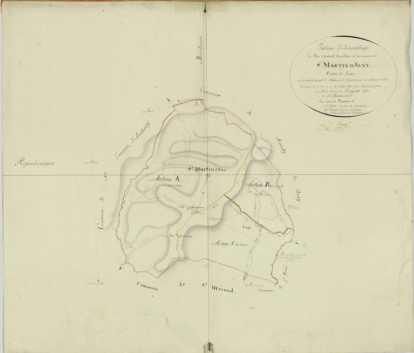 Saint-Martin-d'Auxy - Toutes sections