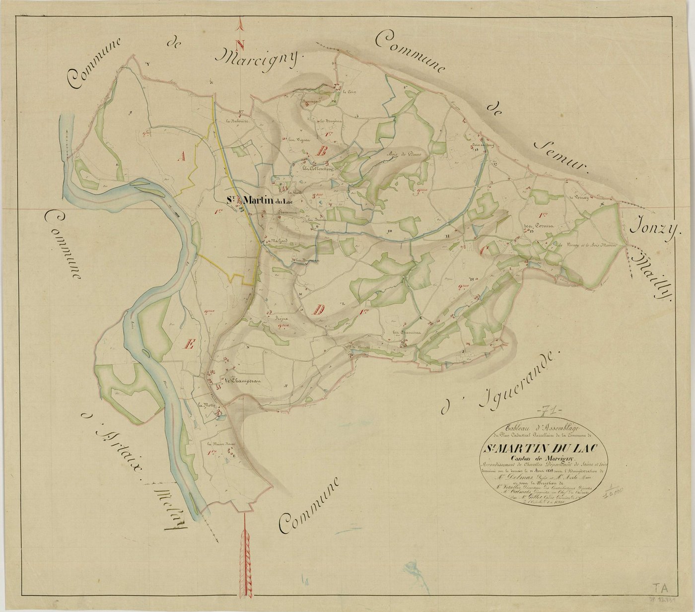 Saint-Martin-du-Lac - Toutes sections