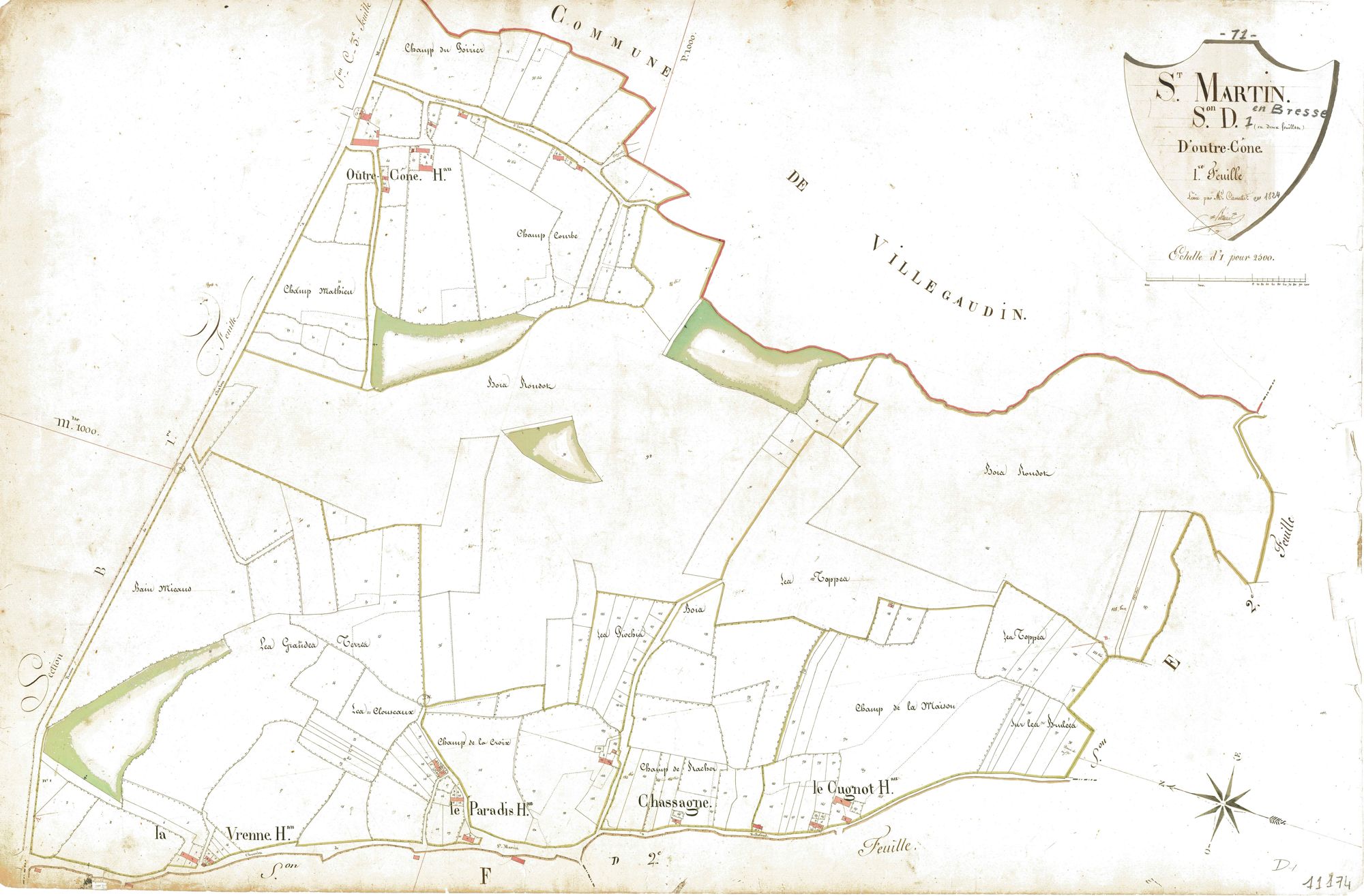 Saint-Martin-en-Bresse - OUTRE-CONE