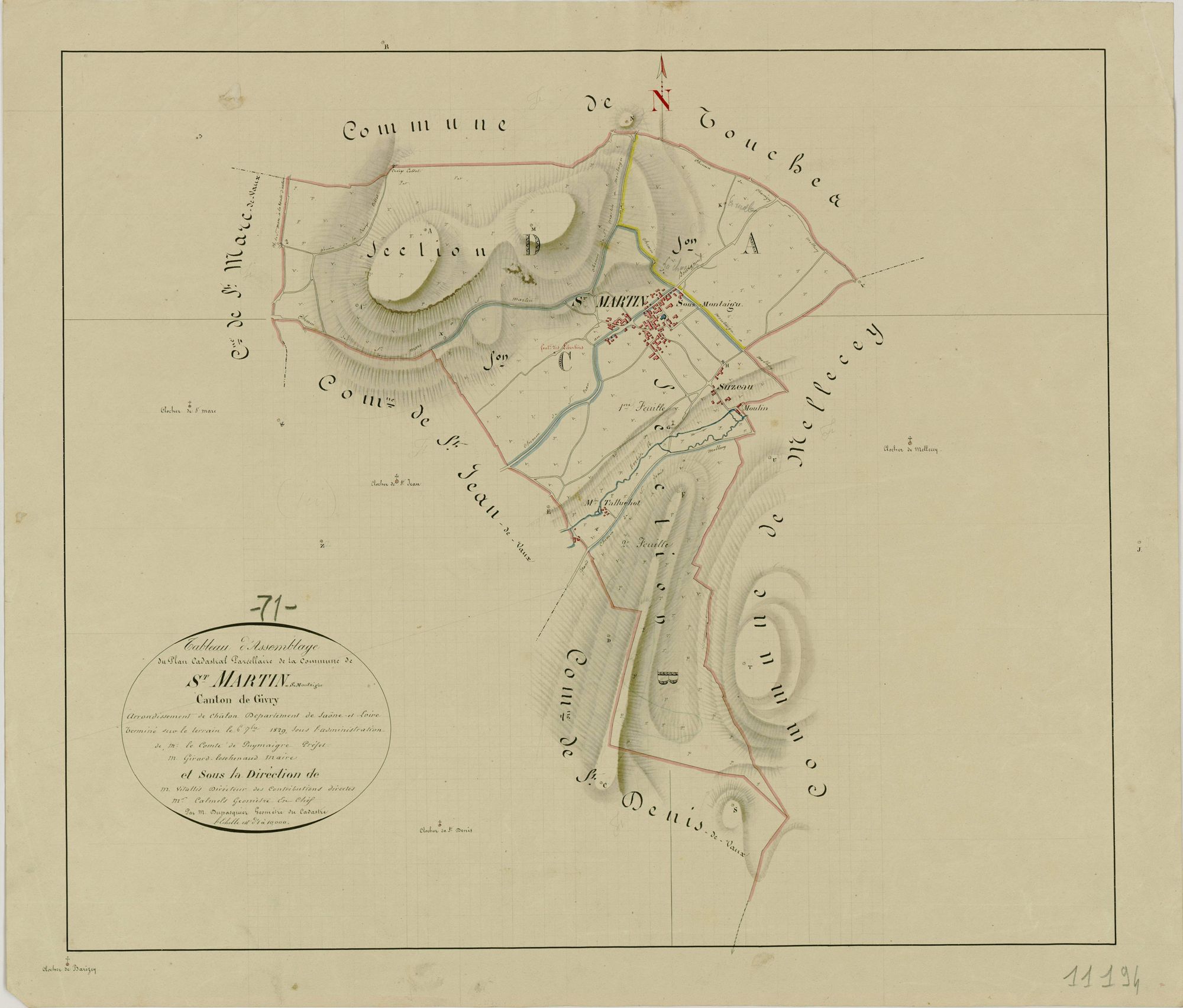 Saint-Martin-sous-Montaigu - Toutes sections