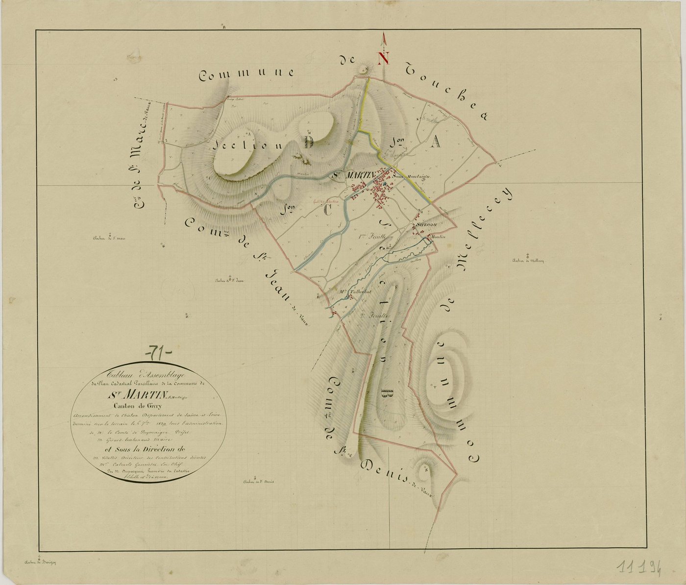 Saint-Martin-sous-Montaigu - Toutes sections