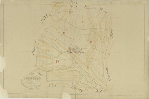 Saint-Maurice-de-Satonnay - Sections A à E.