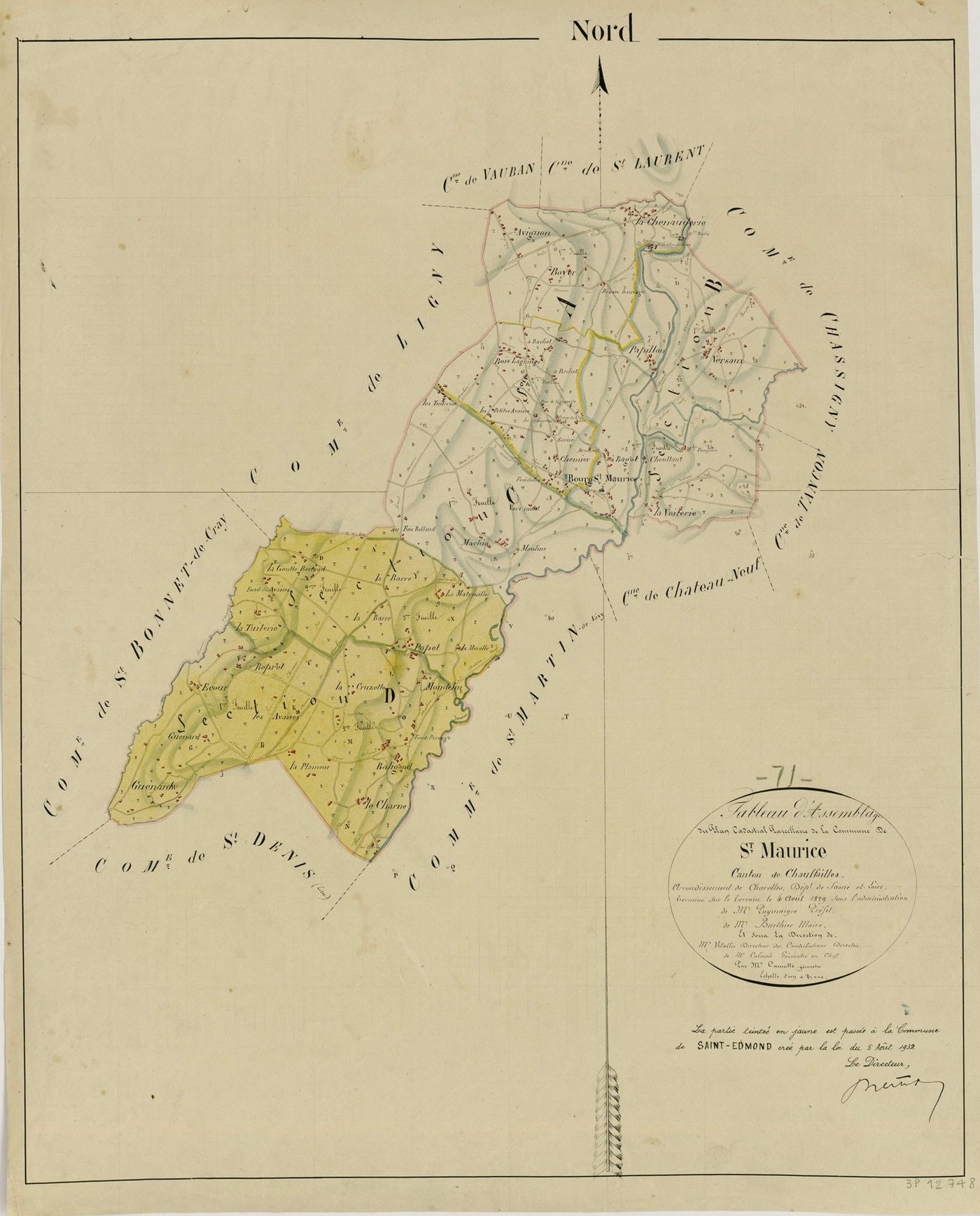 Saint-Maurice-lès-Châteauneuf - Toutes sections