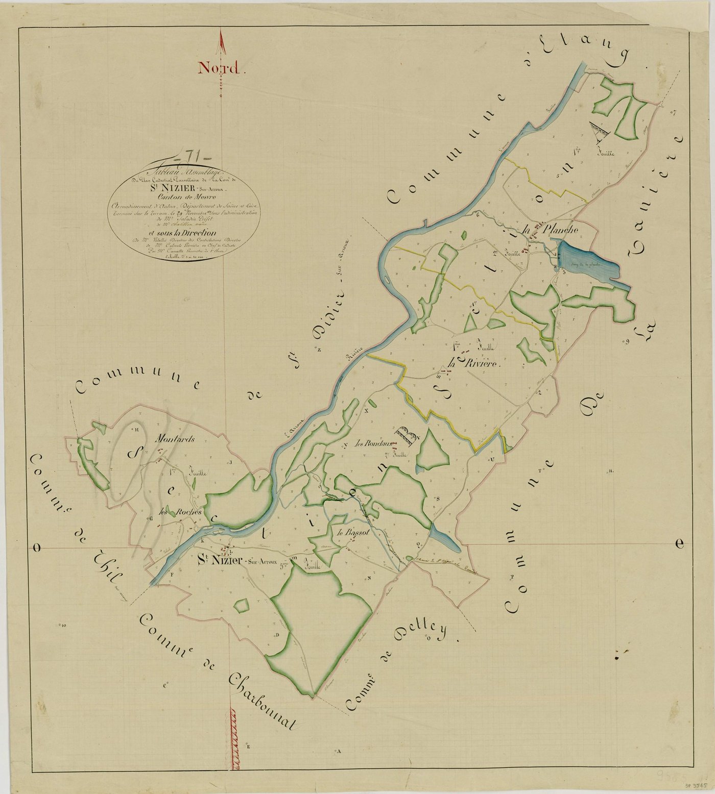 Saint-Nizier-sur-Arroux - Toutes sections