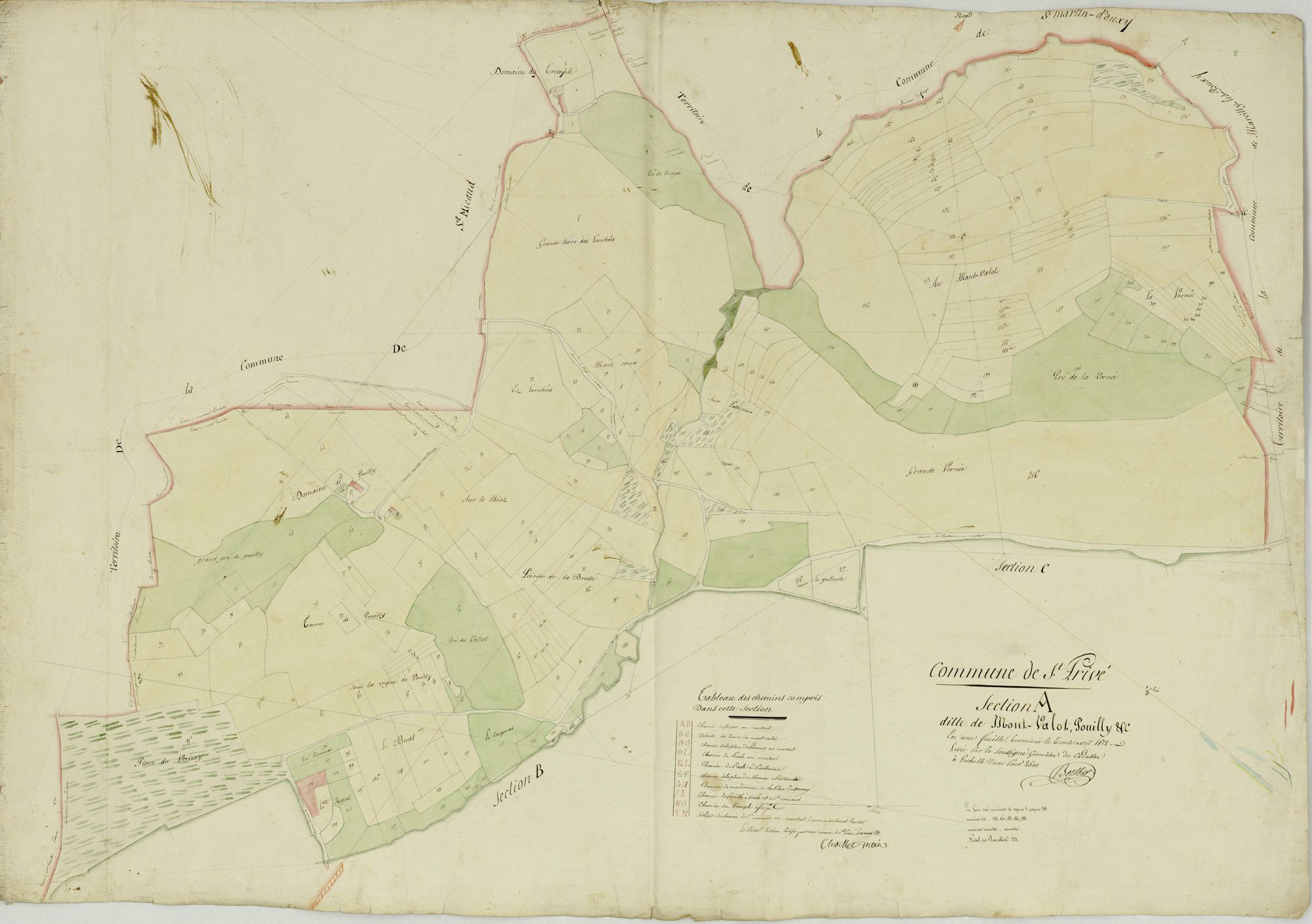 Saint-Privé - MONT-VALOT ET POUILLY