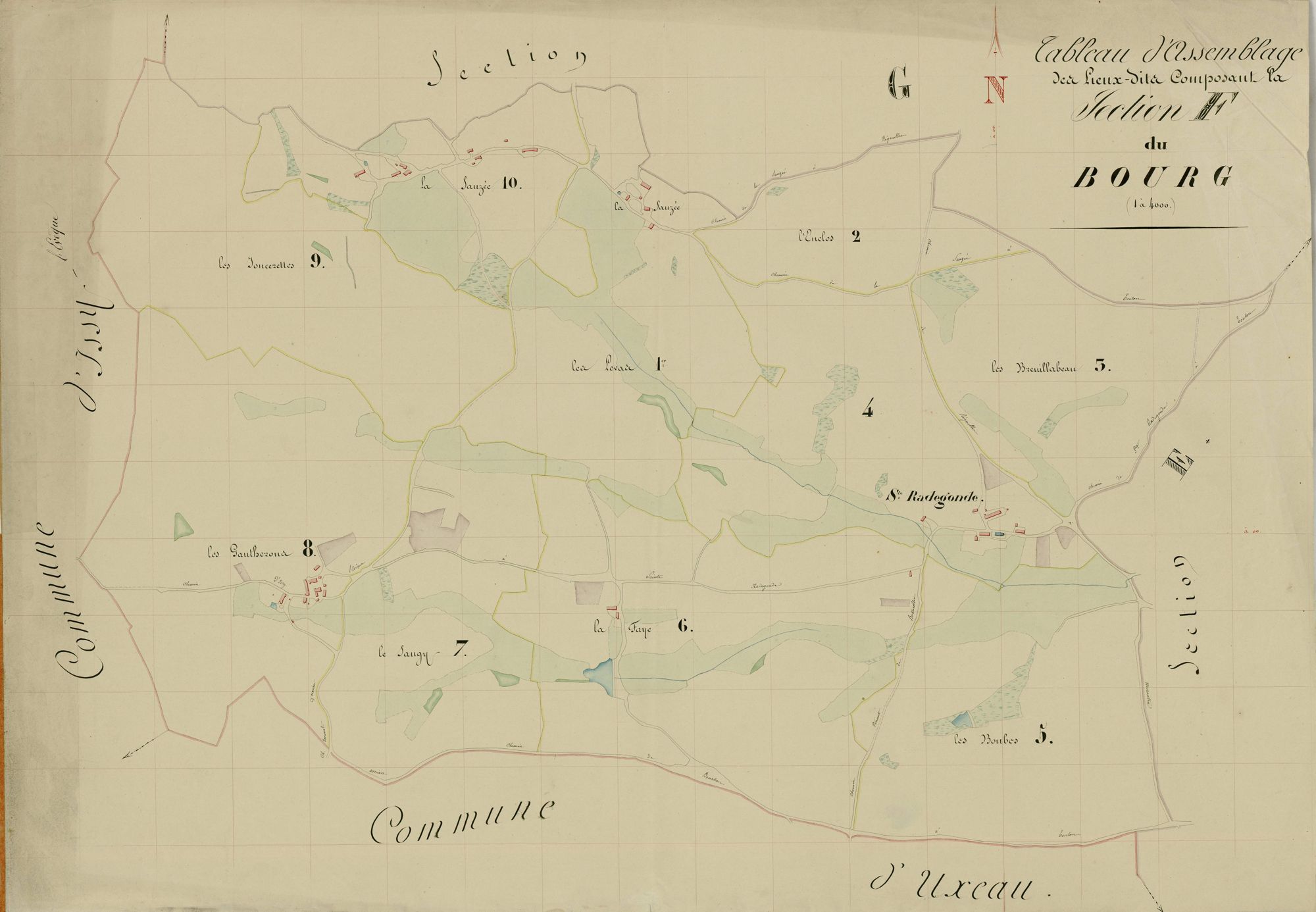 Sainte-Radegonde - LE BOURG