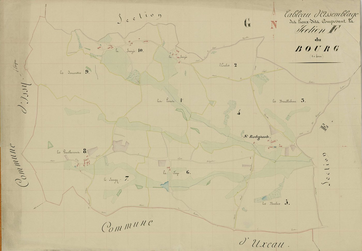 Sainte-Radegonde - LE BOURG