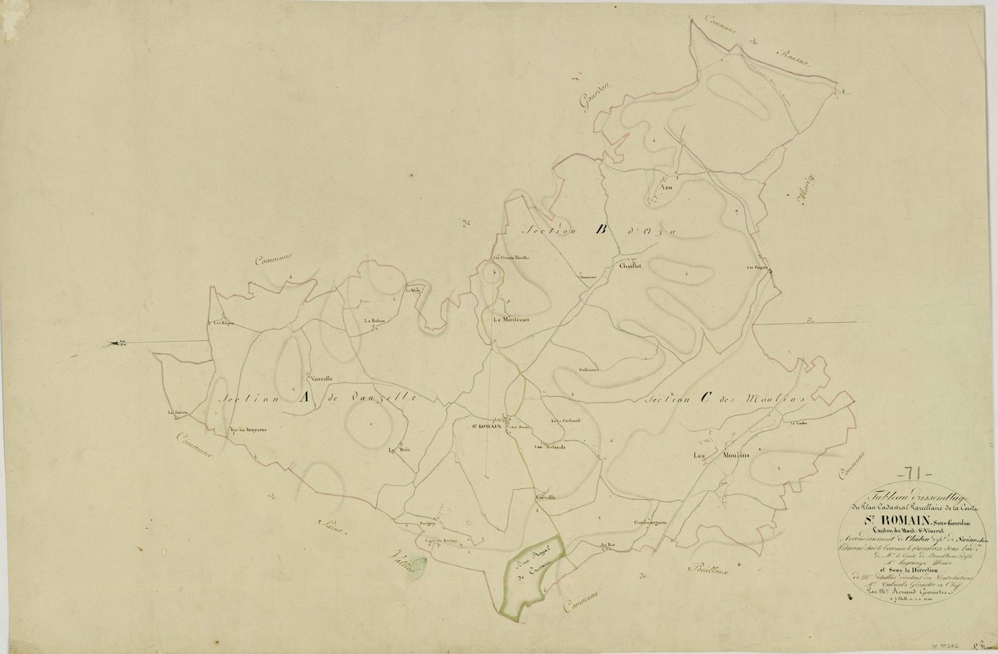 Saint-Romain-sous-Gourdon - Toutes sections
