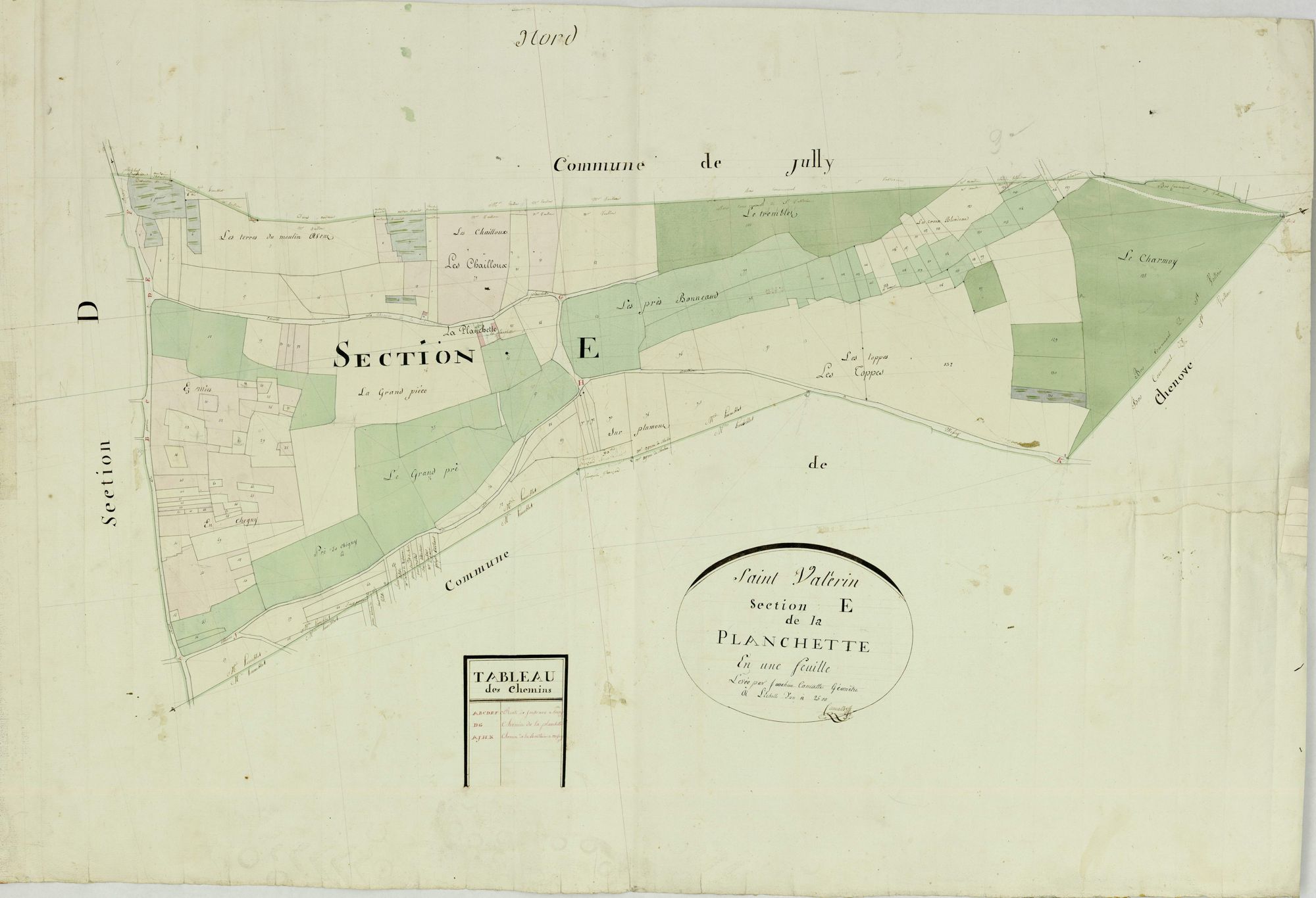Saint-Vallerin - LA PLANCHETTE