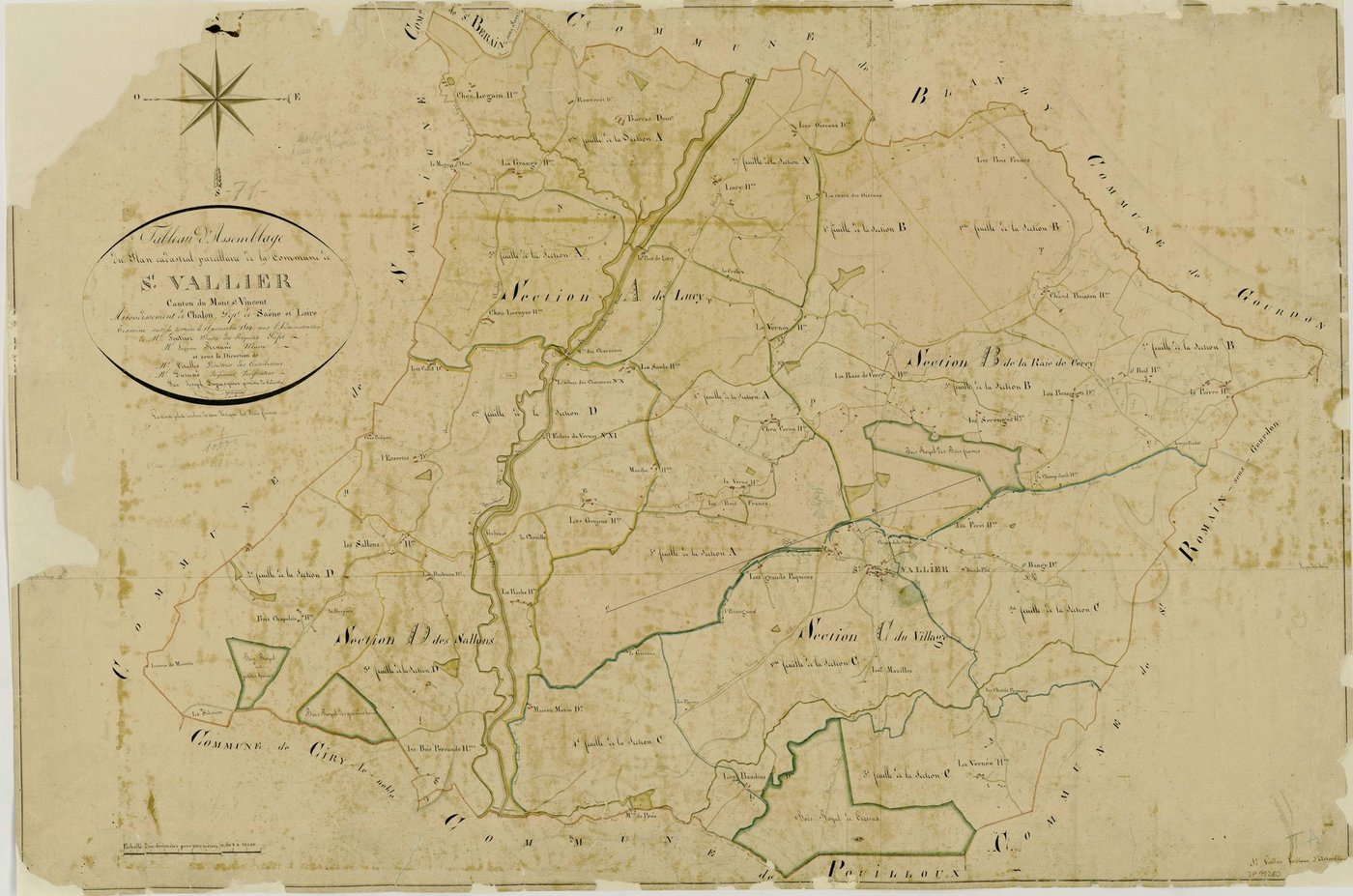 Saint-Vallier - Toutes sections
